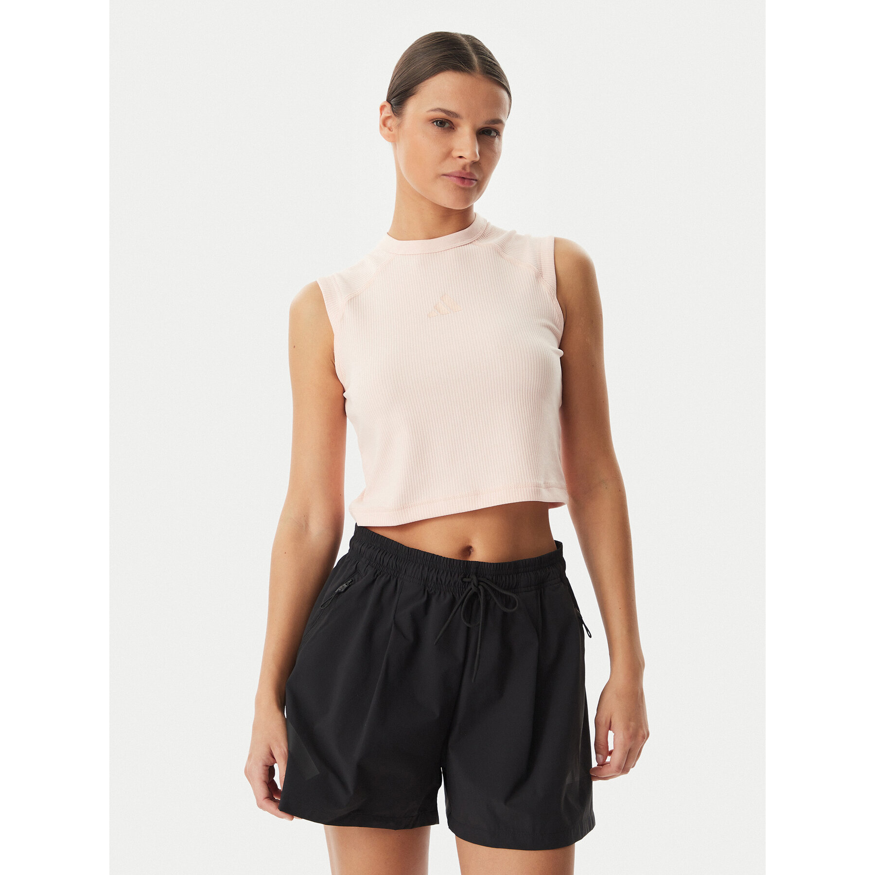 adidas Τοπ ALL SZN KA6971 Ροζ Slim Fit