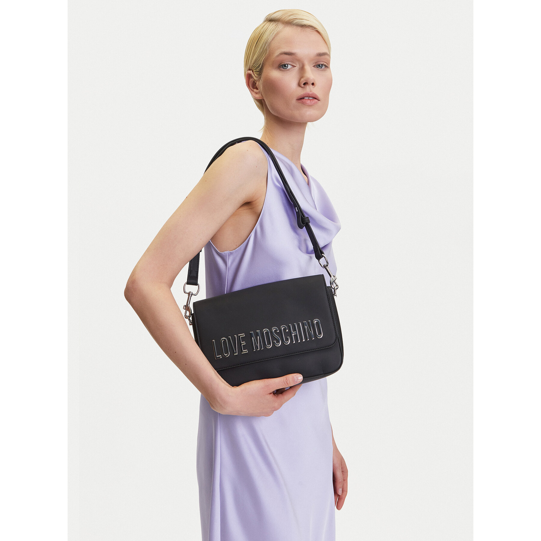 Geantă LOVE MOSCHINO JC4023PP1MKD000B Negru