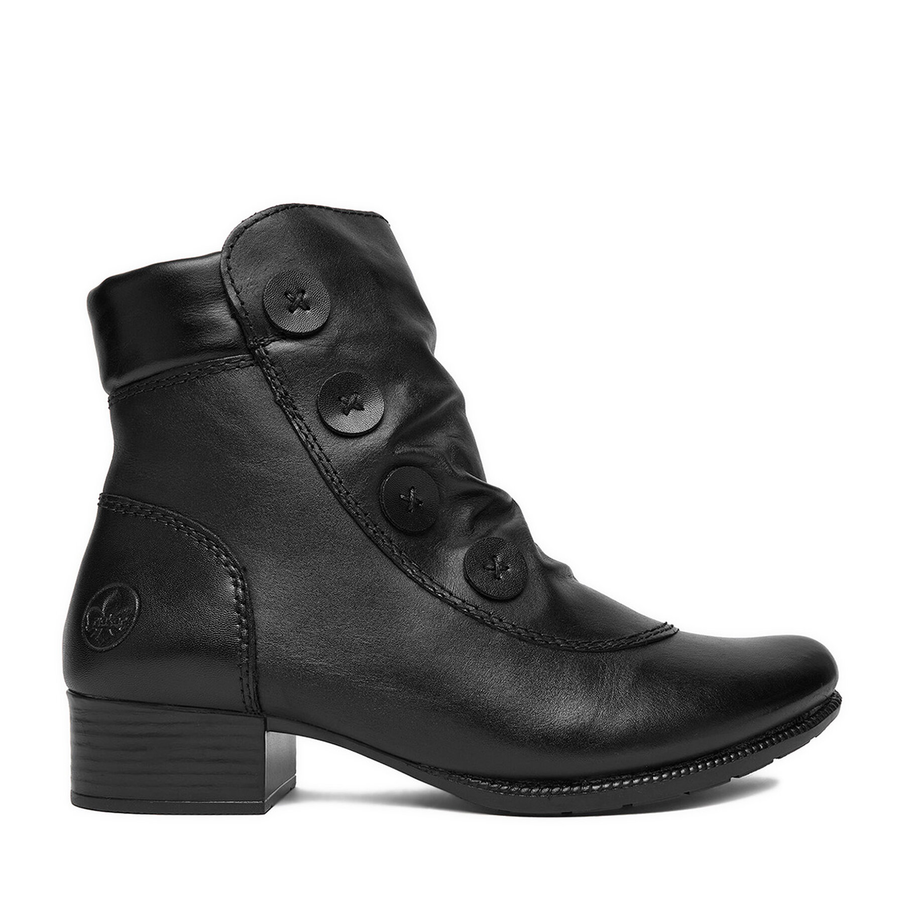 Členková obuv Rieker CEO-78659-00 Čierna