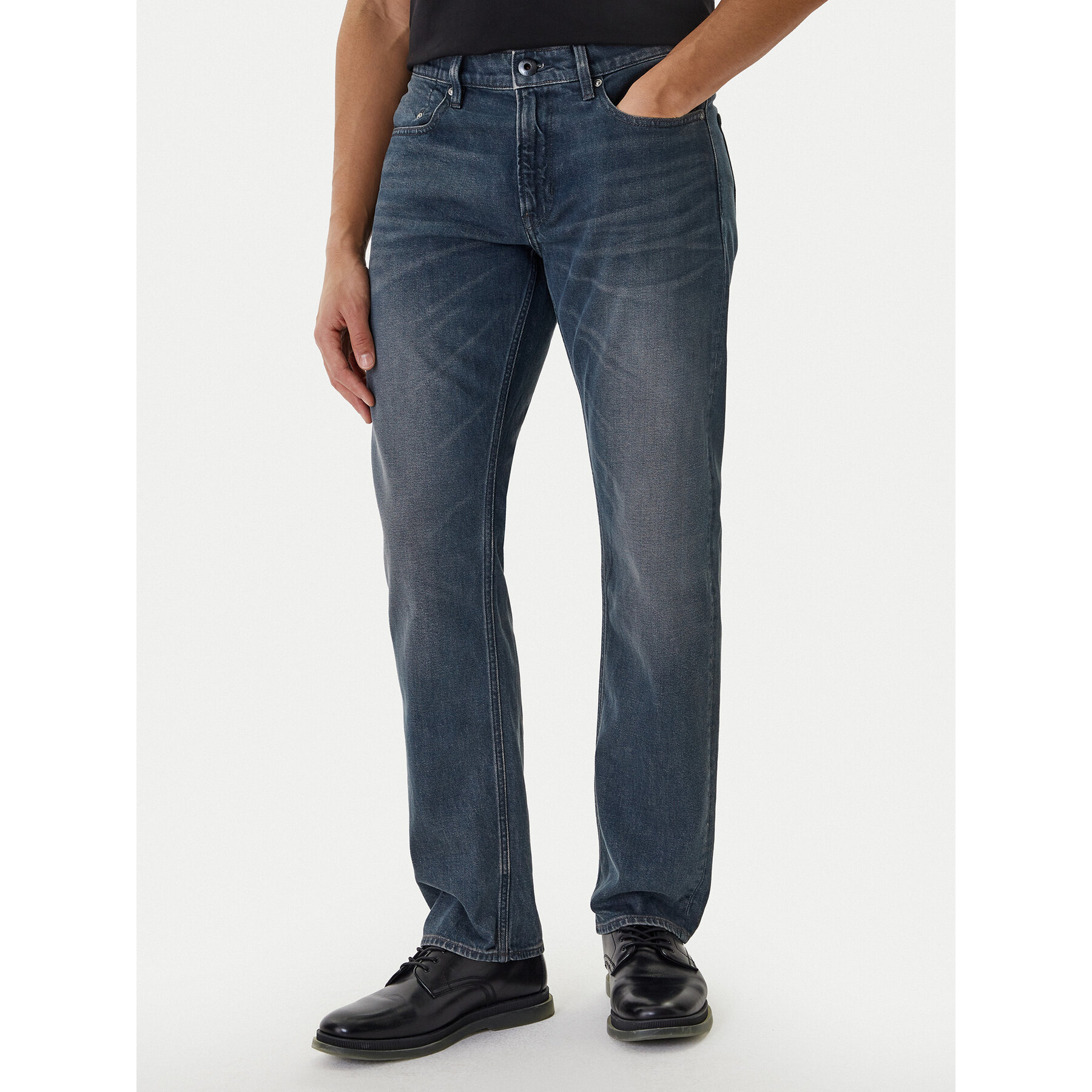 G-Star Raw Traperice Mosa D23692-D775 Siva Straight Fit