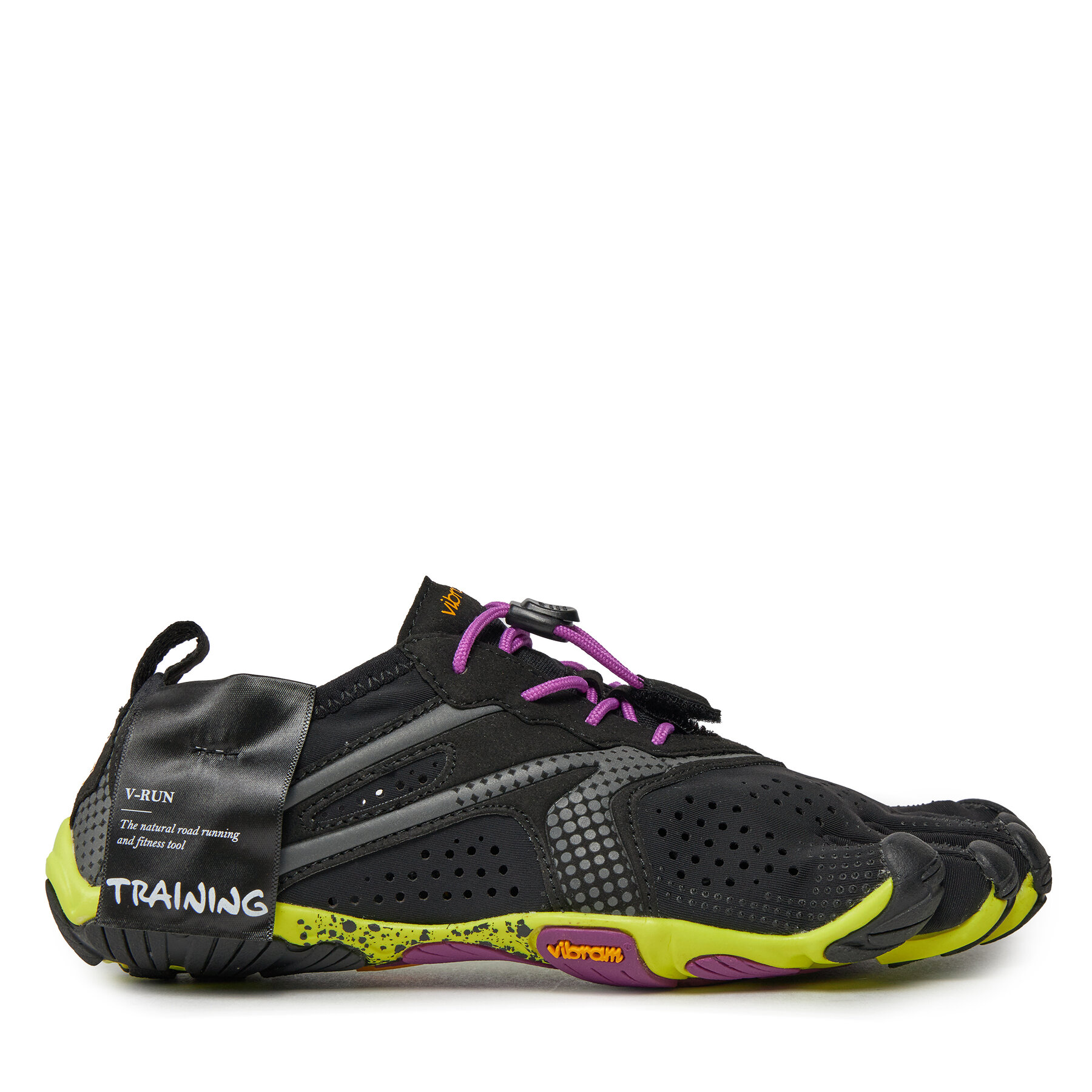 Маратонки за бягане Vibram Fivefingers V-Run 17M7005 Черен