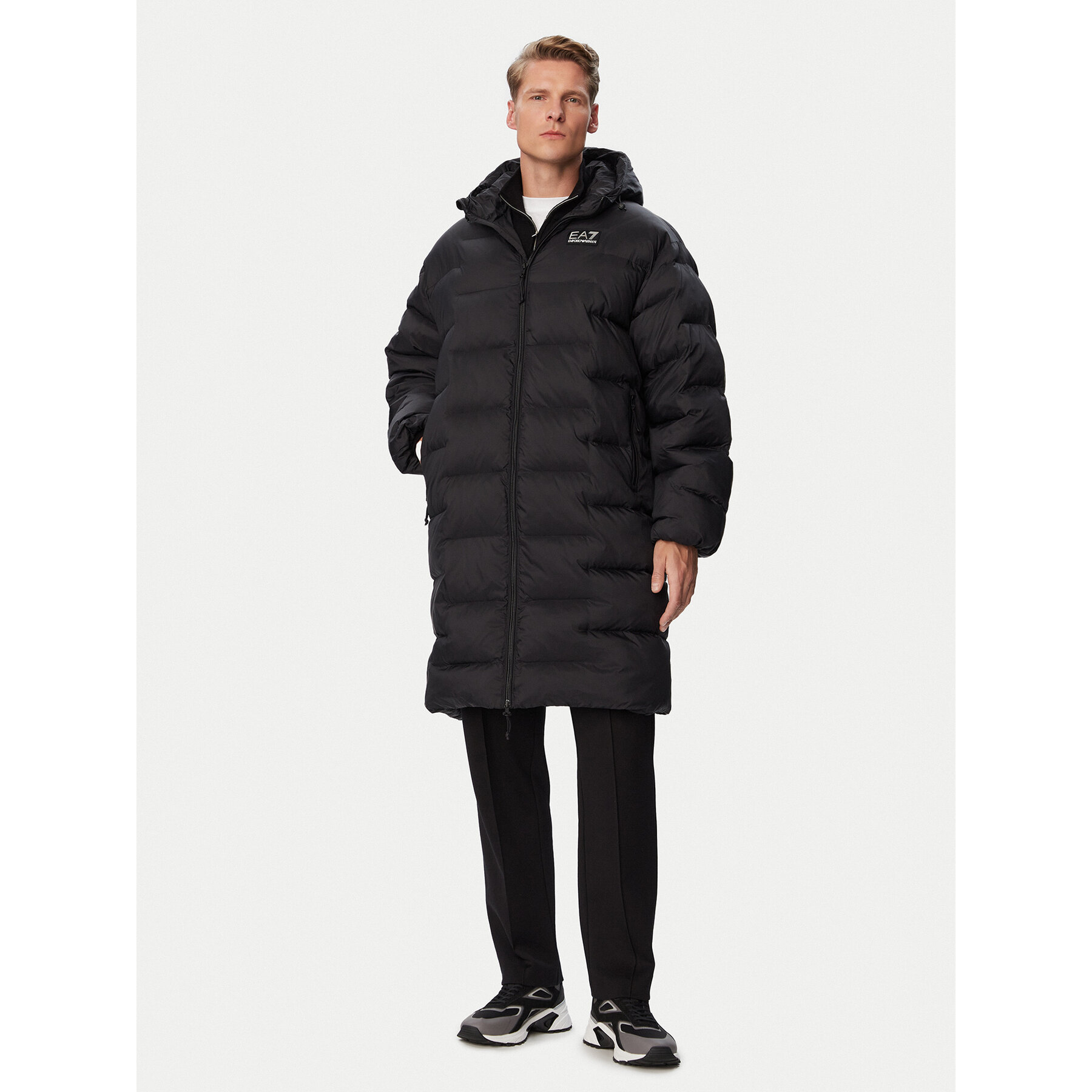 EA7 Emporio Armani Winterjacke 7M002388 AF15956 UC001 Schwarz Regular Fit