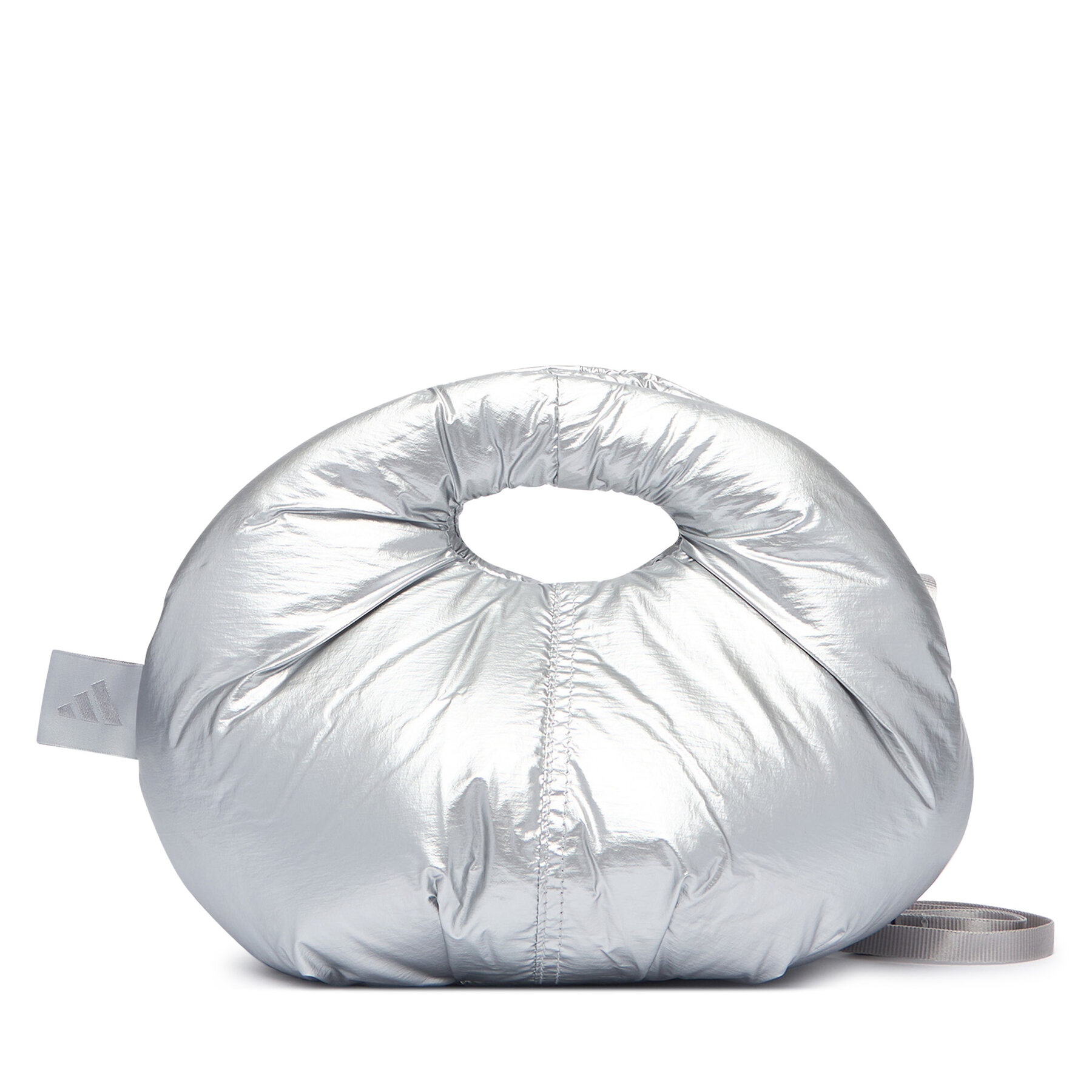 Torbica adidas Metal Small Bag KH4504 Srebrna