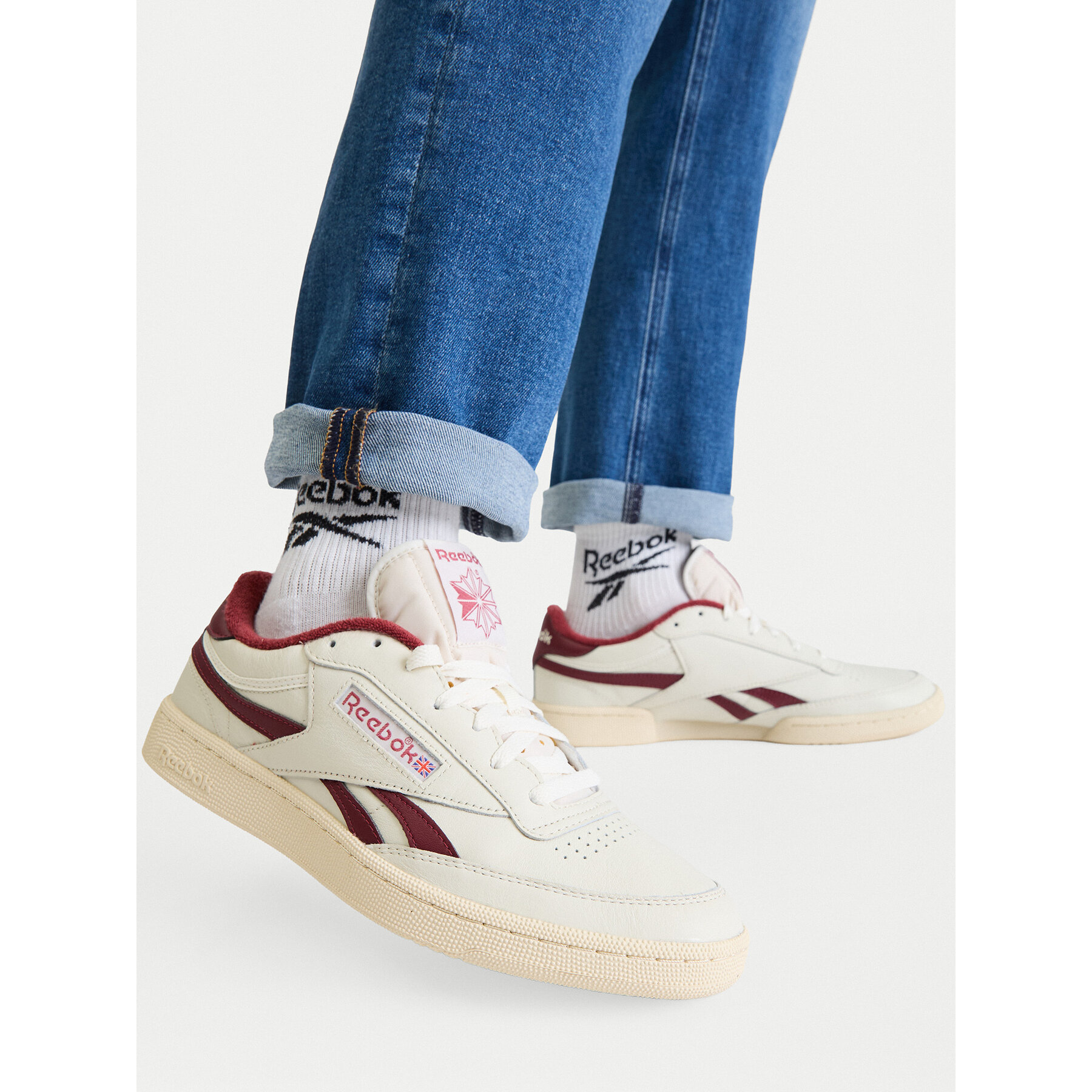 Sneakers Reebok EO-CLUB C REVENGE VINTAGE 100233964 Crem