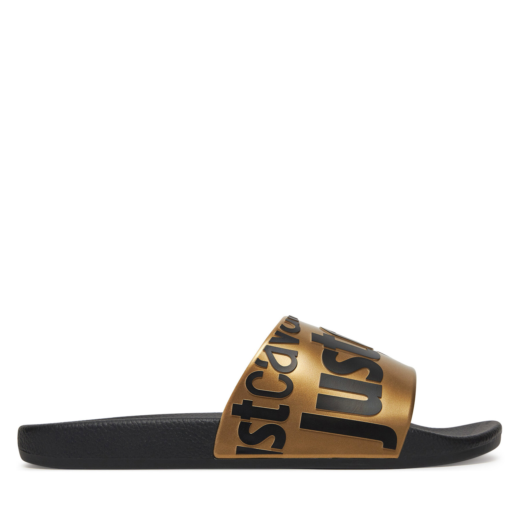Šľapky Just Cavalli 78QA3SZ1 ZS785 Čierna
