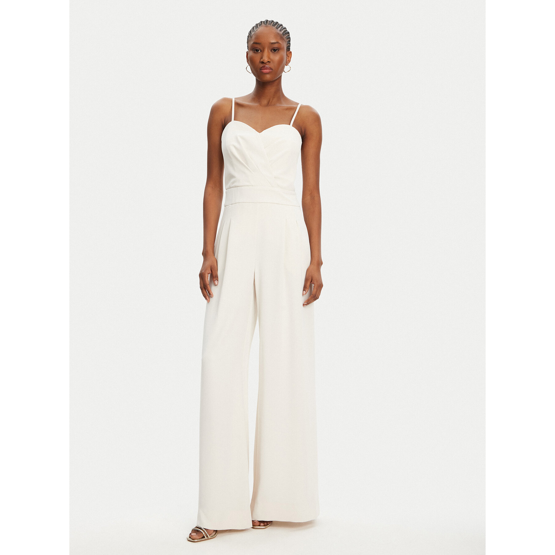 ACCESS FASHION Jumpsuit 53-5508-145 Écru Slim Fit