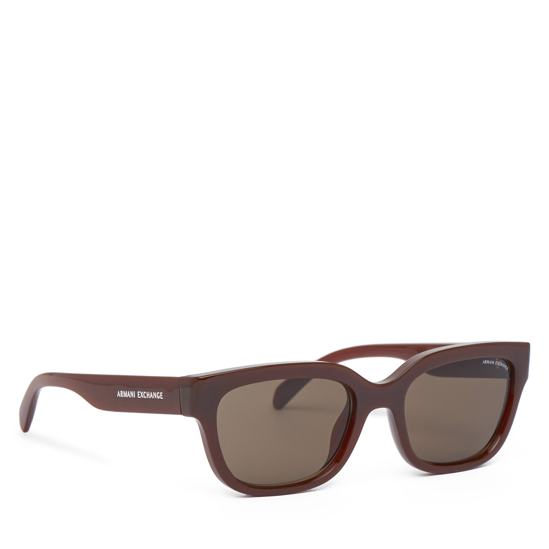 Slnečné okuliare Armani Exchange 0AX4155SU 837373 Hnedá