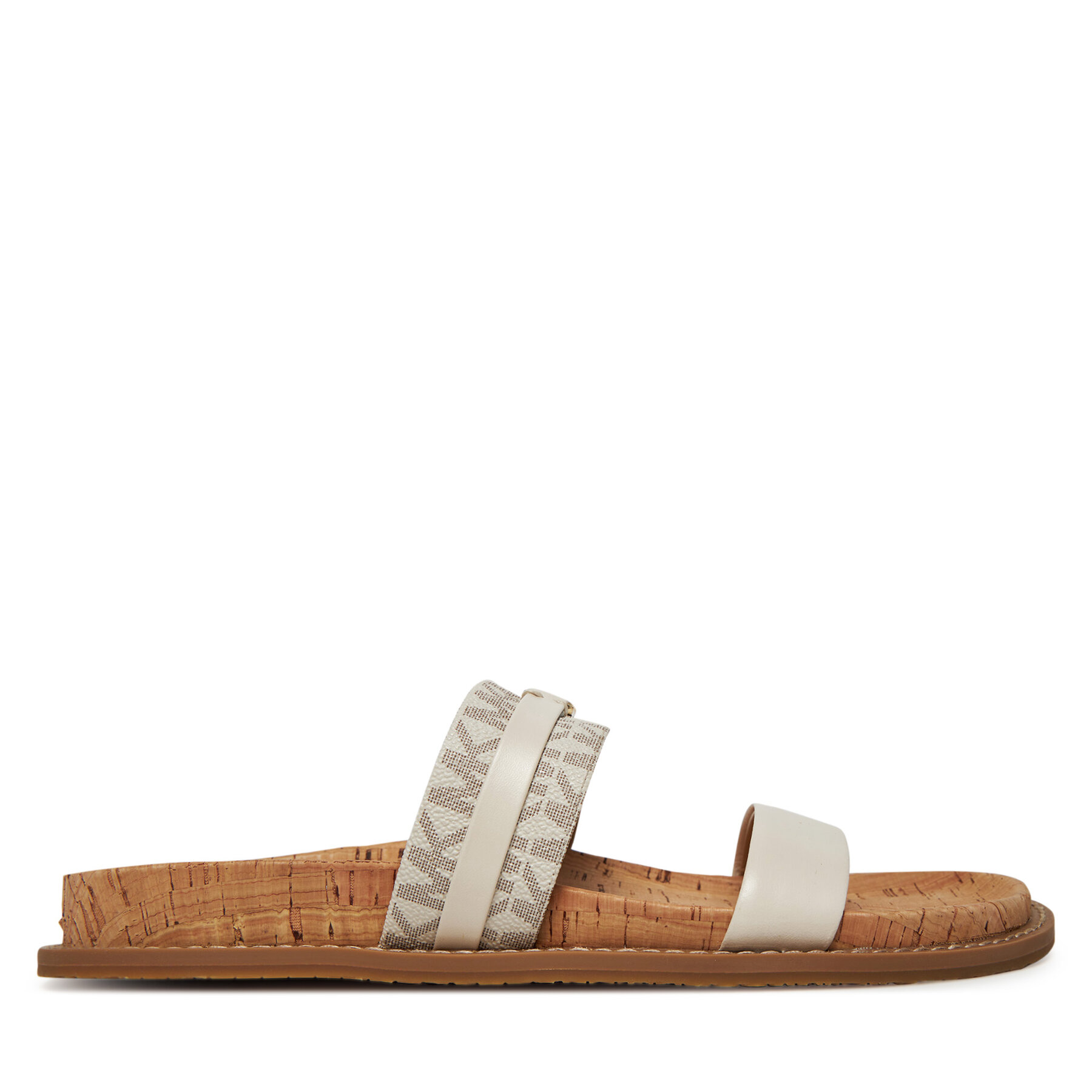 Şlapi MICHAEL Michael Kors Mandy 40S5MAFS3L Écru