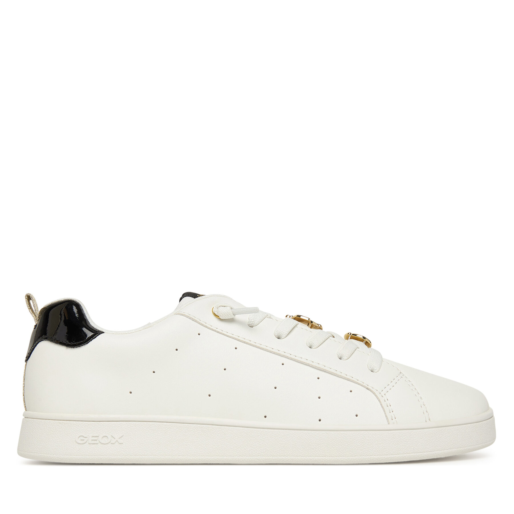 Sneakersy Geox J Eclyper J56LRA 000BC C1000 D Biela