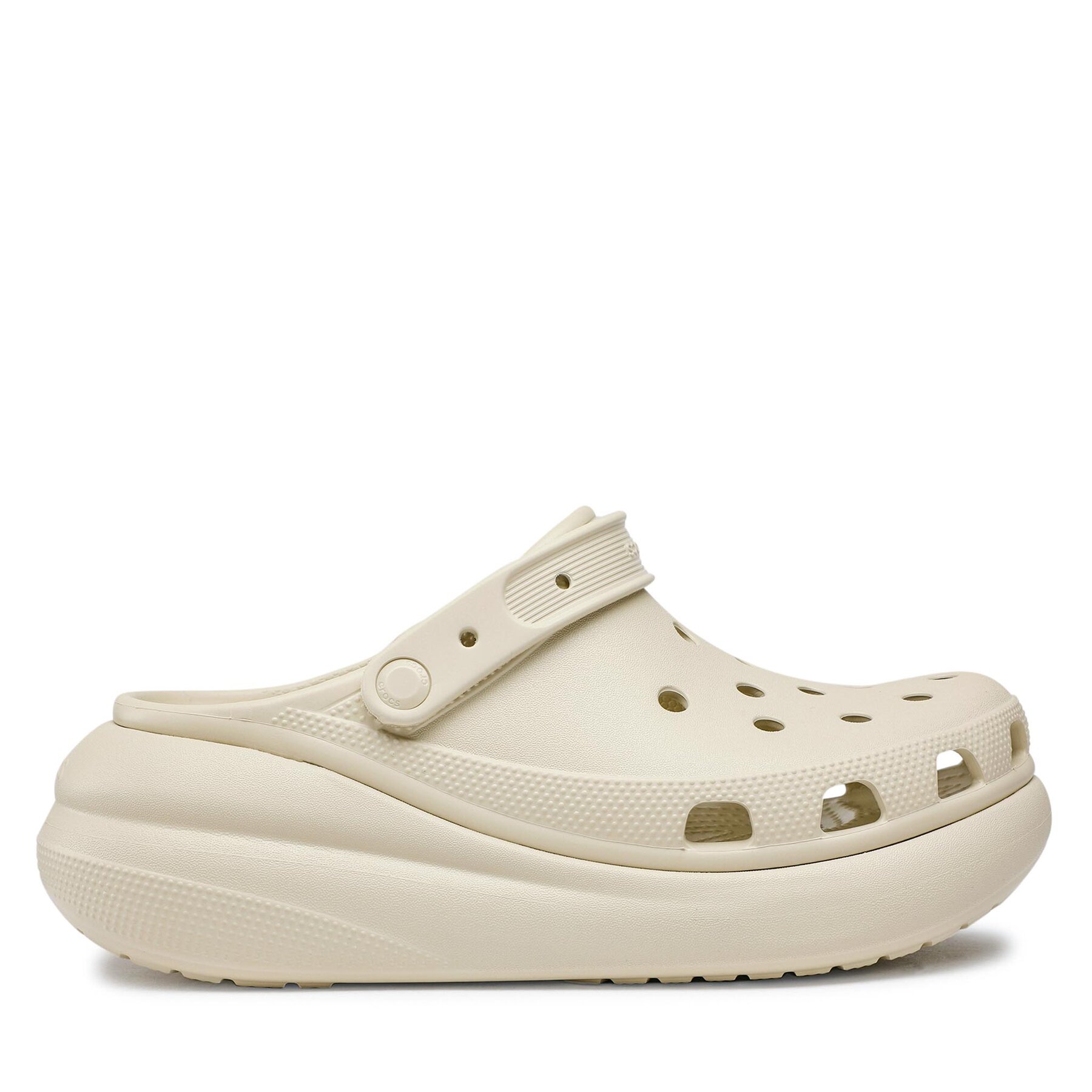 Damskie Klapki Crocs, Rozmiar 41-42 Beżowy Classic Crush Clog 207521