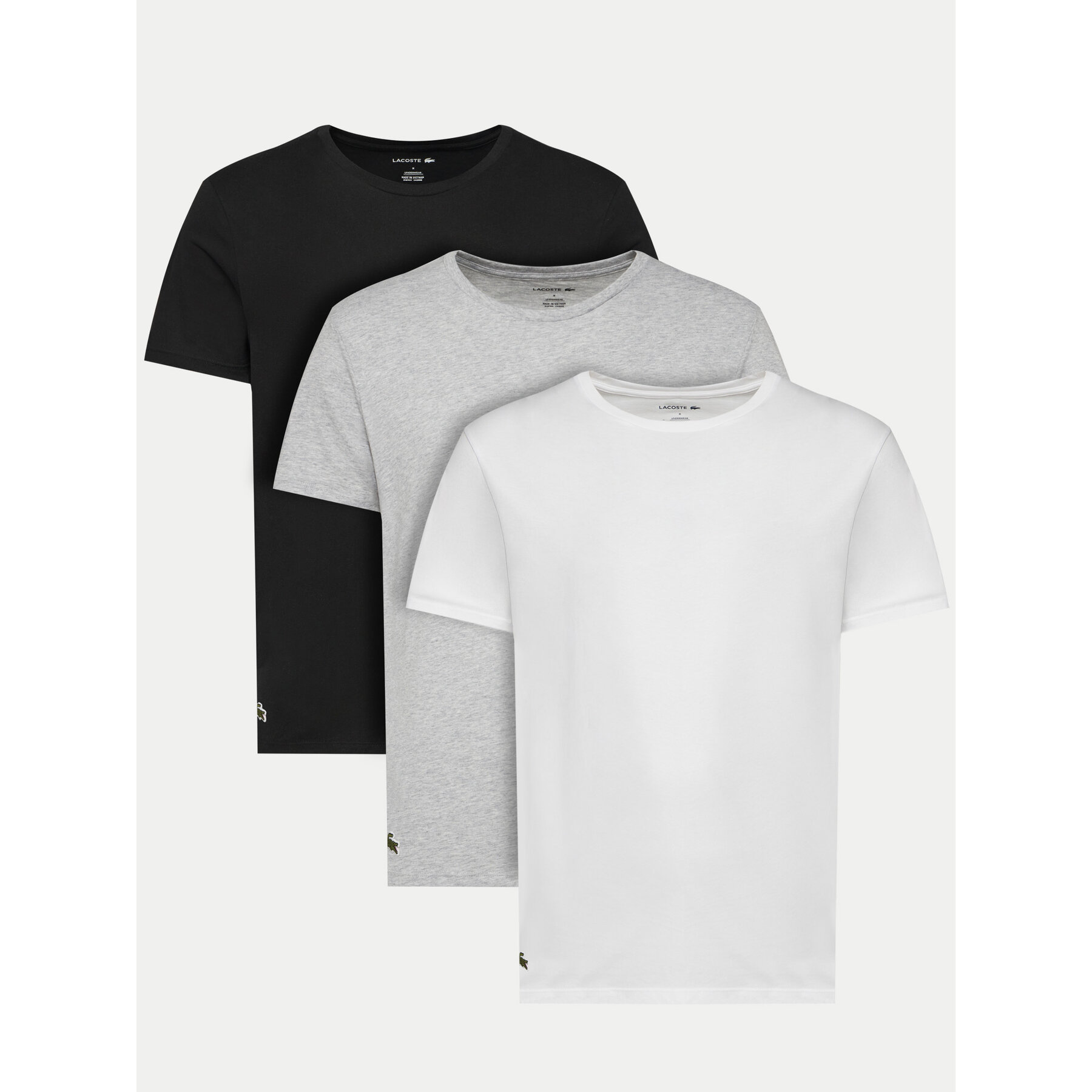 Lacoste Σετ t-shirts TH9010 Έγχρωμο Regular Fit