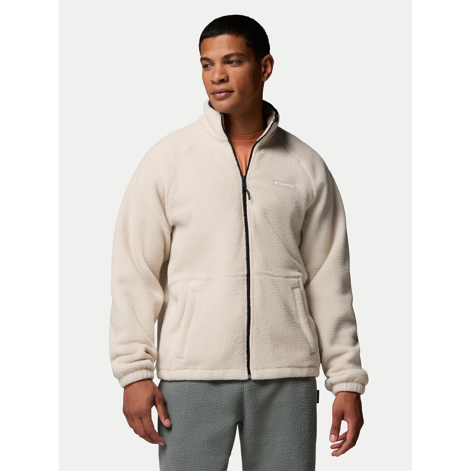 Columbia Fleecejacke Timber Crest™ MTR 2176101 Beige Regular Fit