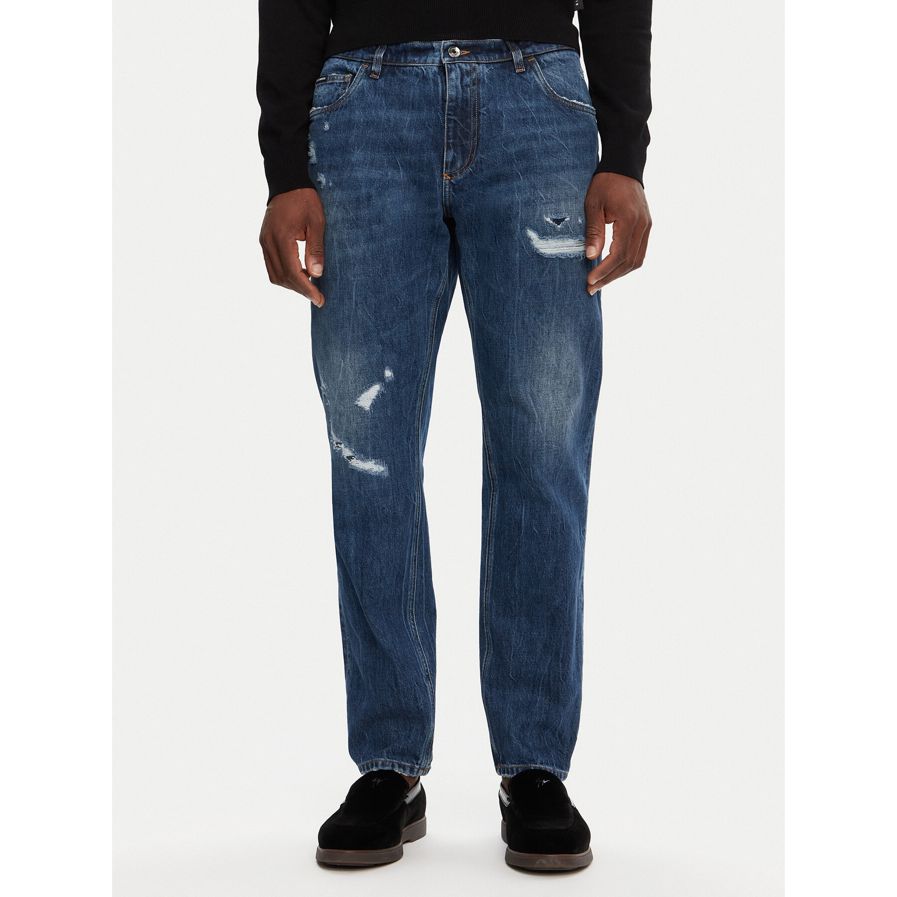 Dolce&Gabbana Jeans GYJDAZ G8KE9 S9001 Dunkelblau Regular Fit