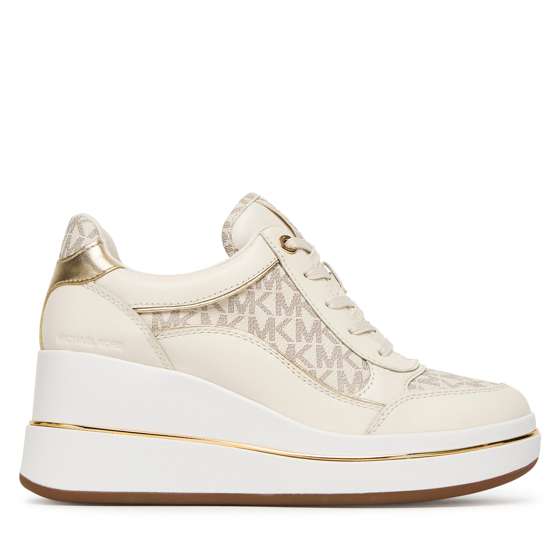 Sneakersy MICHAEL Michael Kors Emmy 43F5EMFS2L Béžová