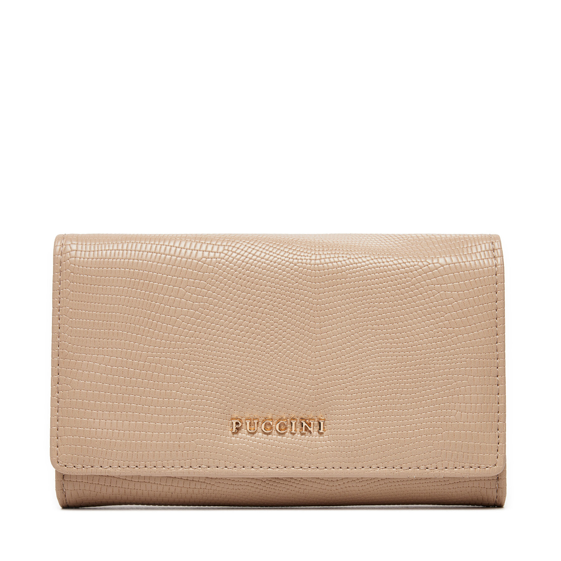 Portefeuille femme grand format Puccini BLP839B Beige