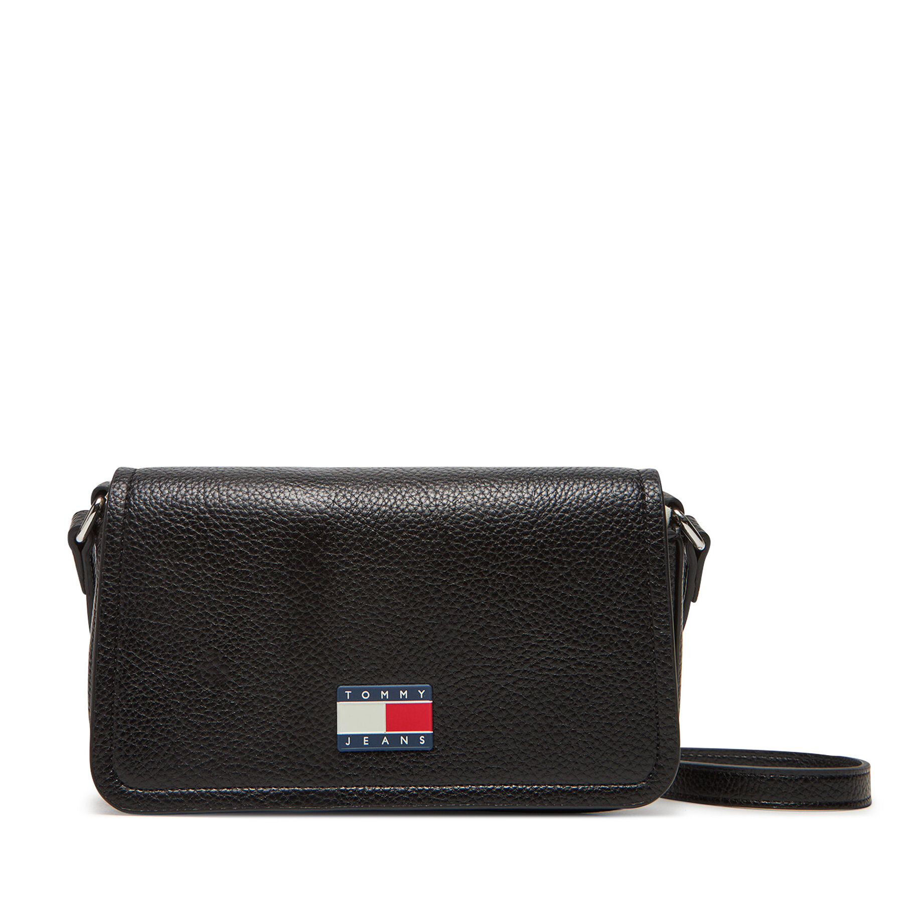 Дамска чанта Tommy Jeans Tjw Must Flap Crossover AW0AW17553 Черен