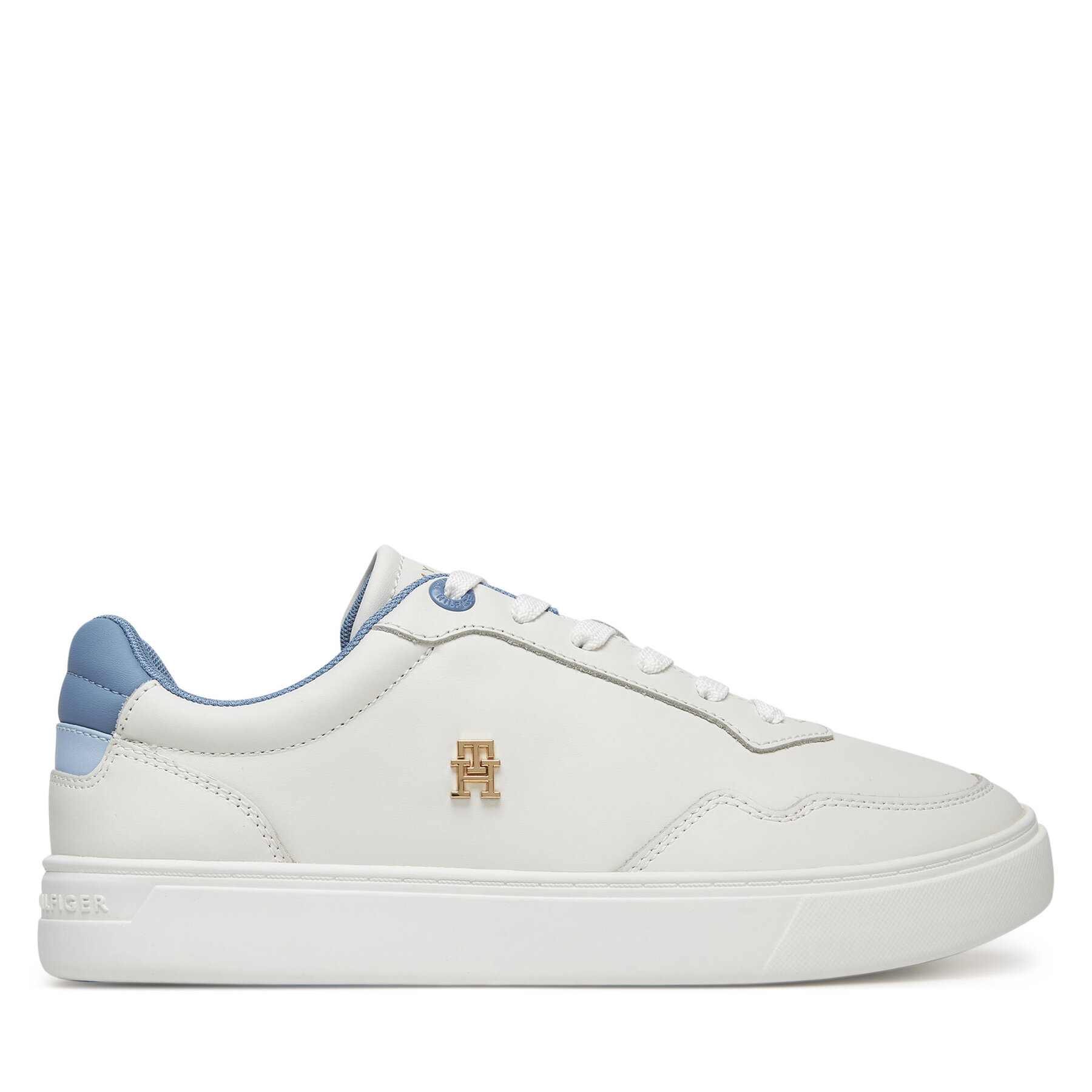 Sneakers Tommy Hilfiger Essential Elevated Court Sneaker FW0FW08680 Bianco