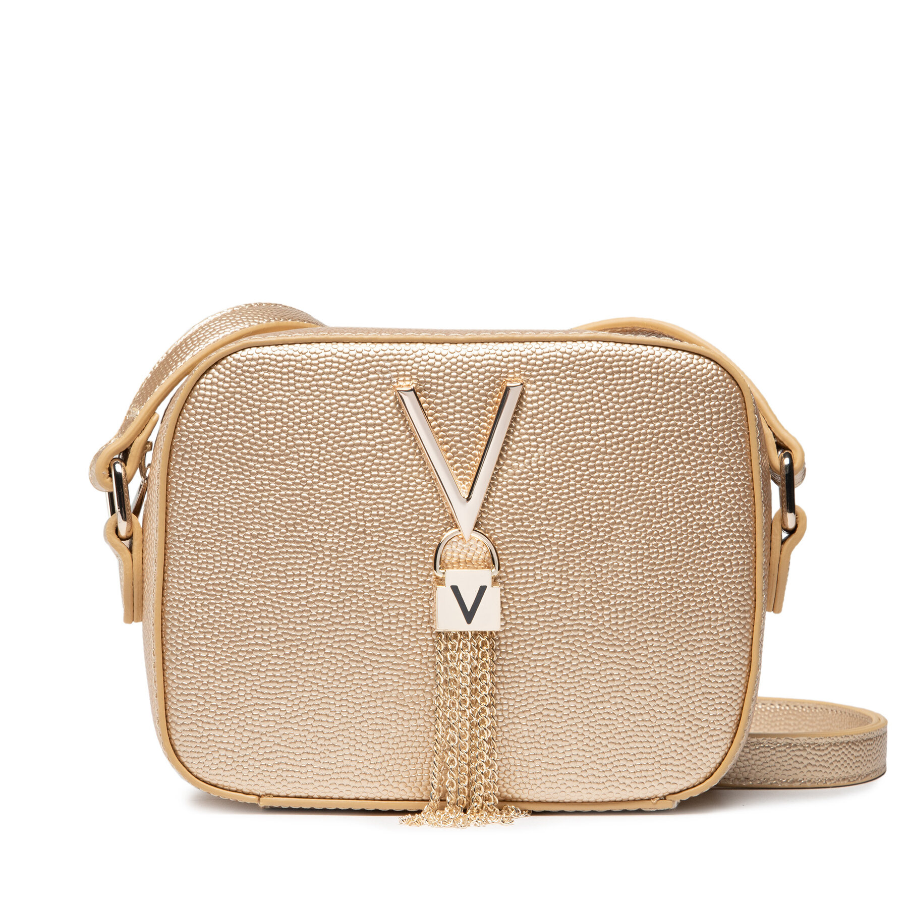 Дамска чанта Valentino Divina VBS1R409G Златист