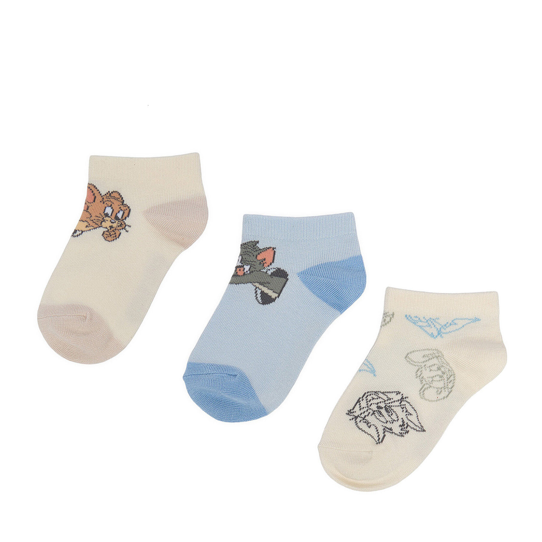 Hosszú zoknik Tom & Jerry CEO-ACCCS-SS26-209WBTJ(3-PACK) Színes