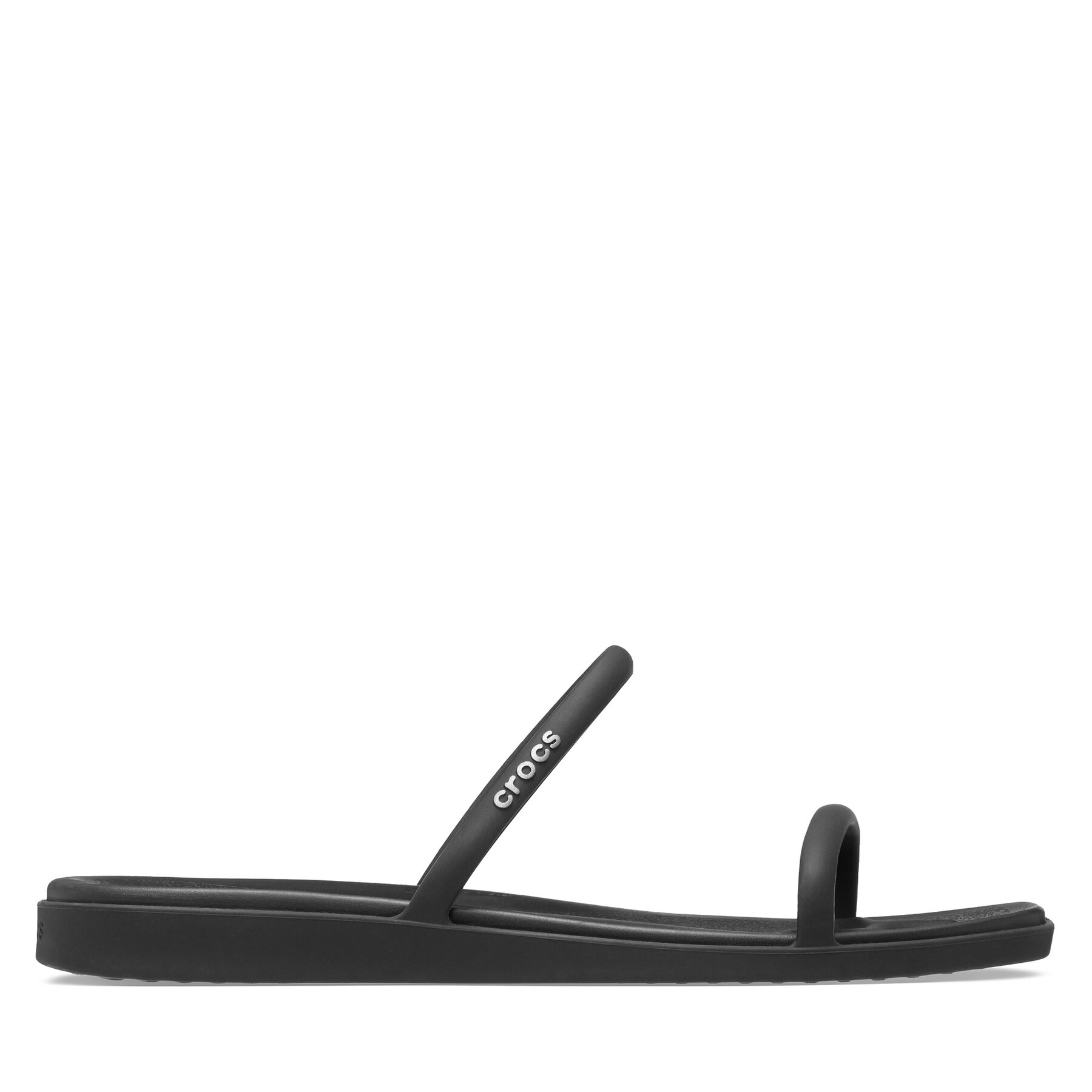 Παντόφλες Crocs Miami Two Strap Sandal 209795 Μαύρο