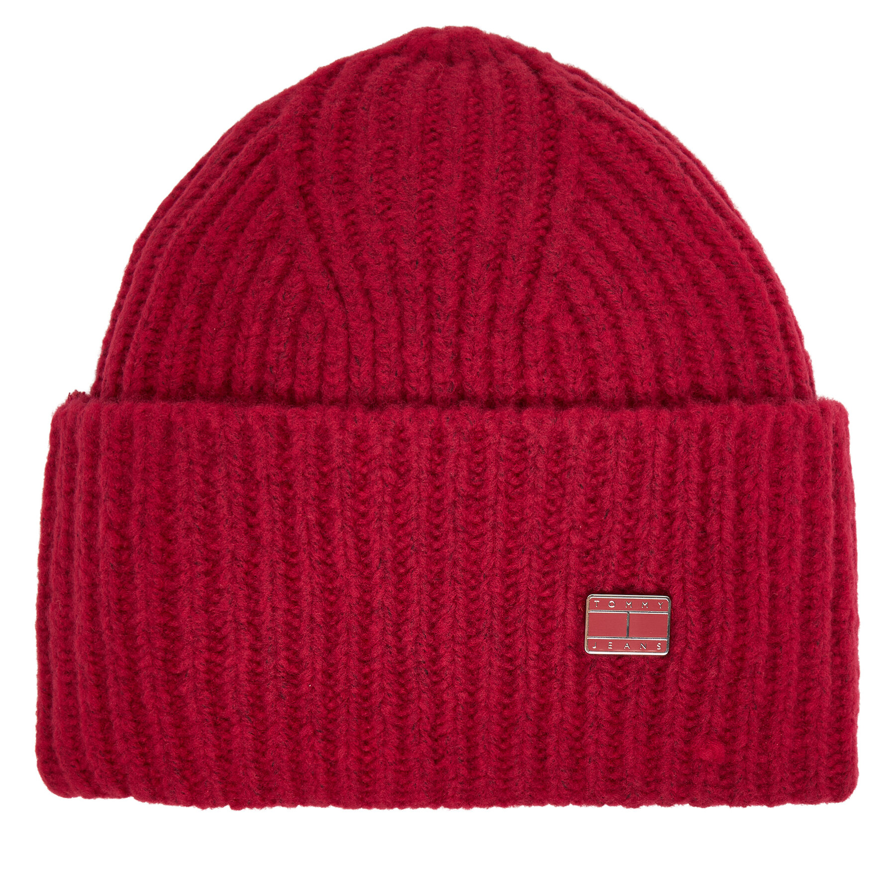 Damska Tommy Hilfiger Czapka Czerwony Elevated Heritage AW0AW17905