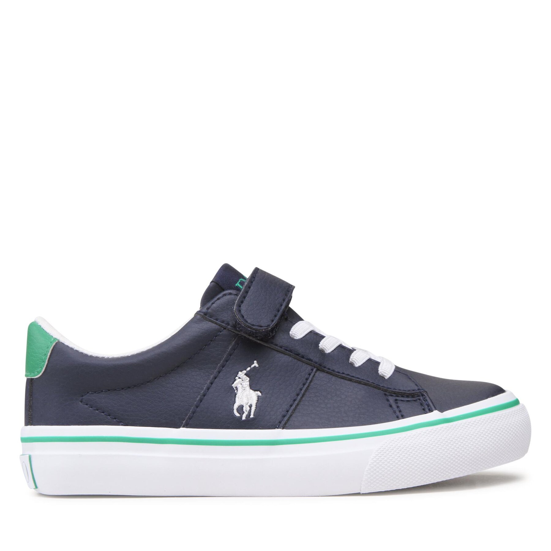 Tenis superge Polo Ralph Lauren Sayer Ps RF104049 Navy Tumbled/Green w/ White PP