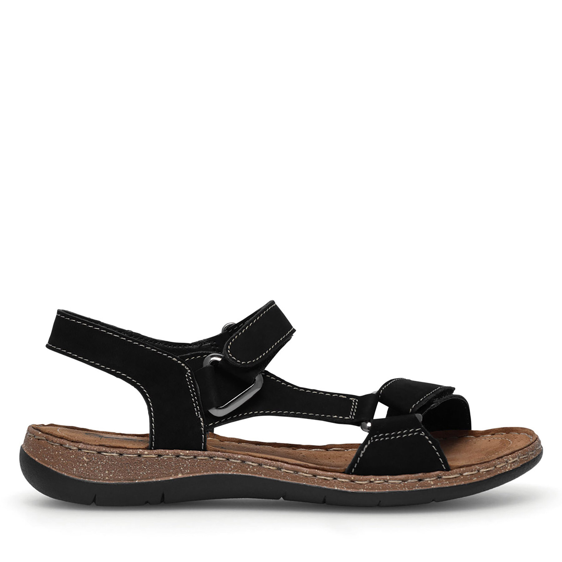 Donna Sandali Go Soft, Taglia 37, Nero, WI23-4773-05, taglia : 37