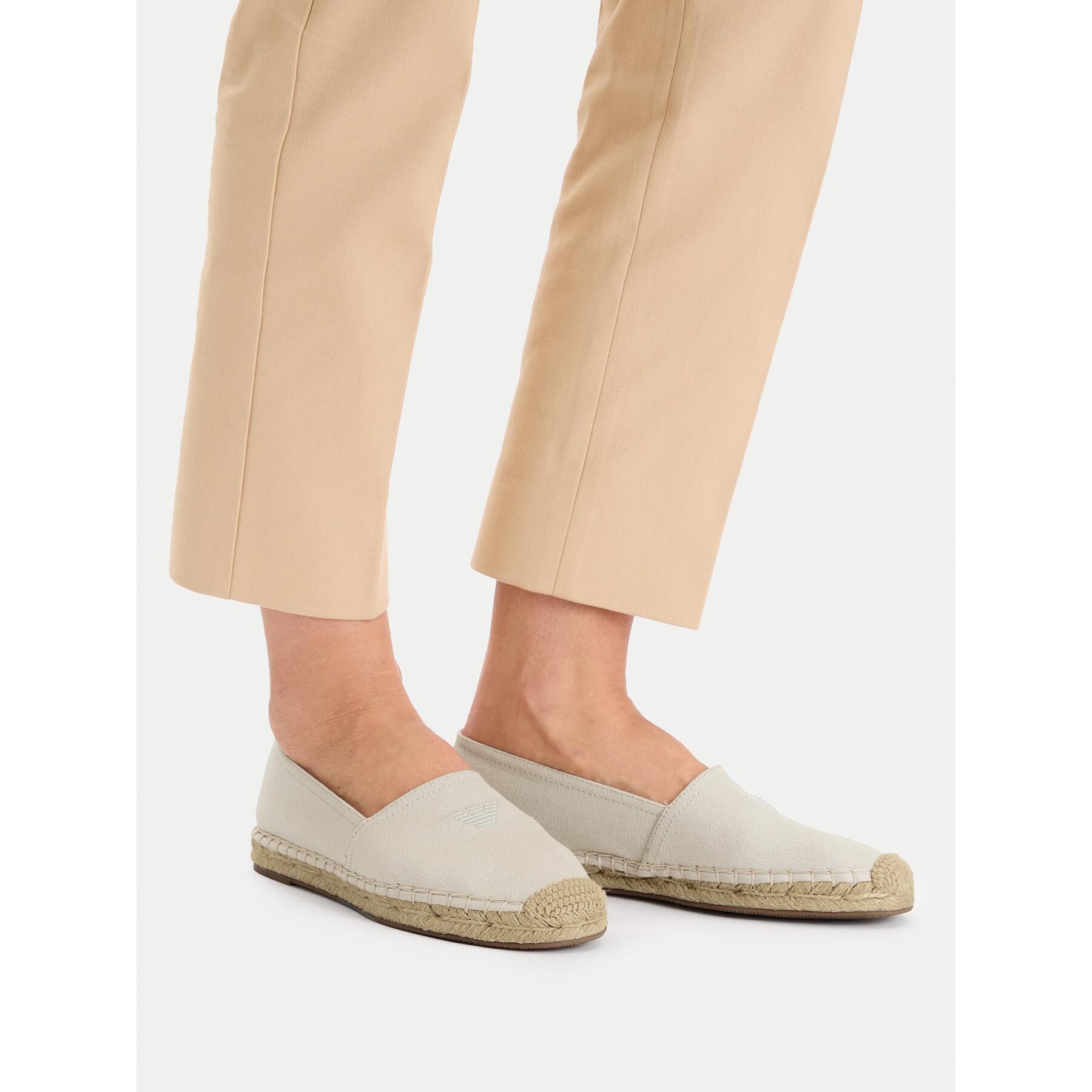 Espadrilles Emporio Armani XVSS07 XD396 D417 Écru