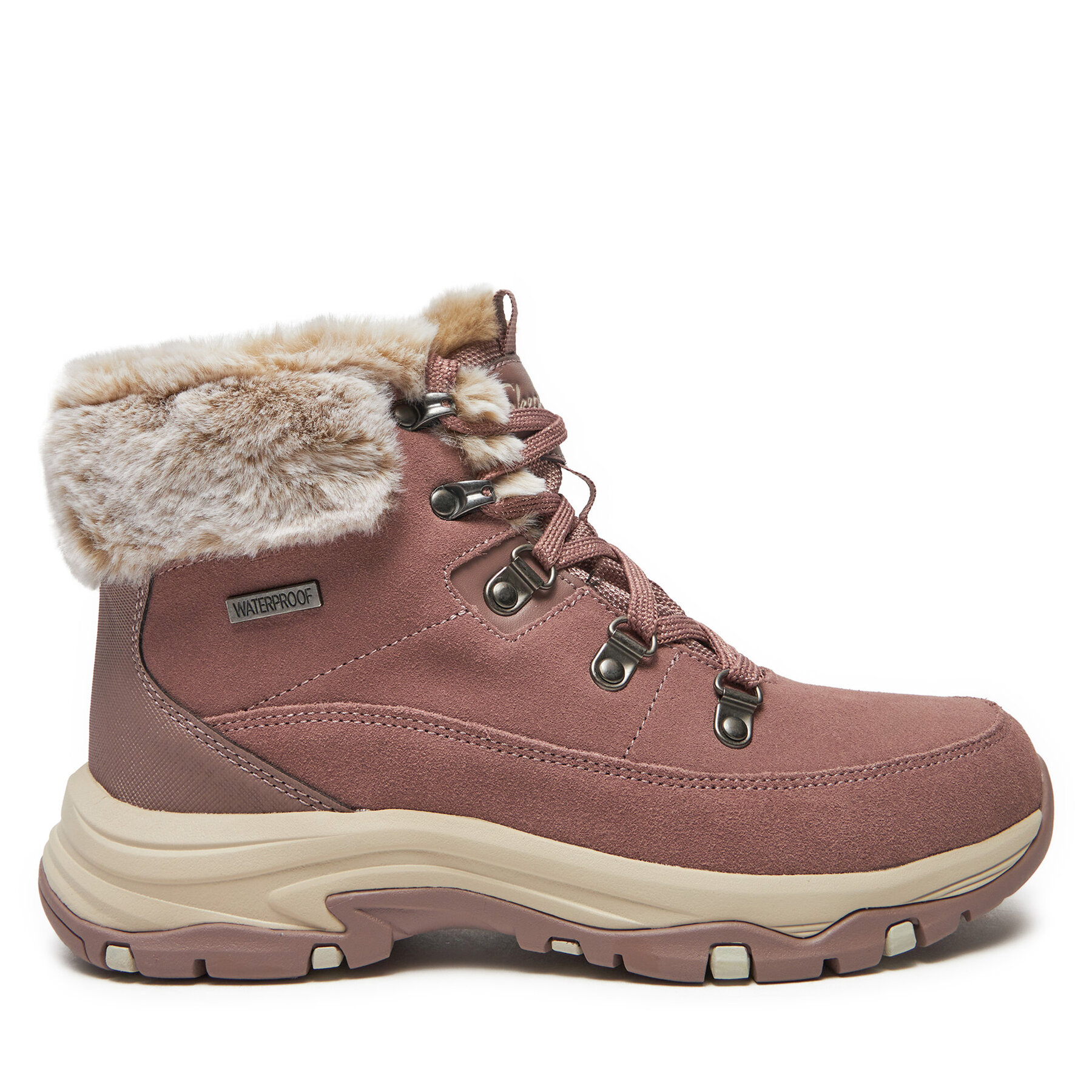 Polacchine Skechers Snow Worries 167882/MVE Rosa