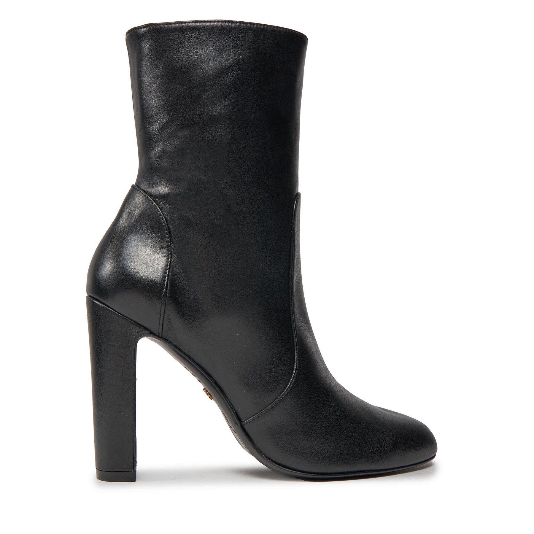 Stivaletti Stuart Weitzman Vida 100 Zip Bootie SG232 Nero