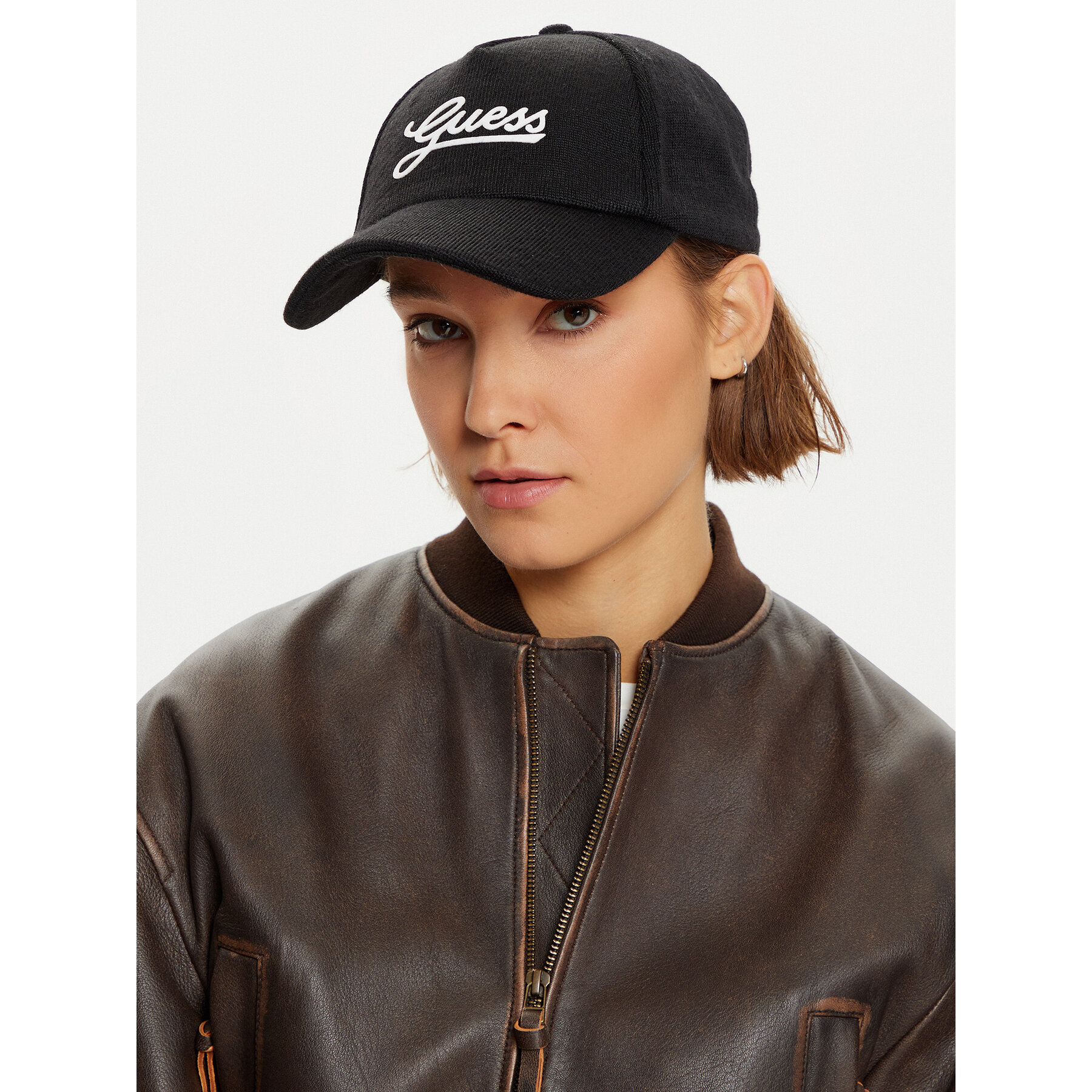 Șapcă Guess AW5182 WOL01 Negru