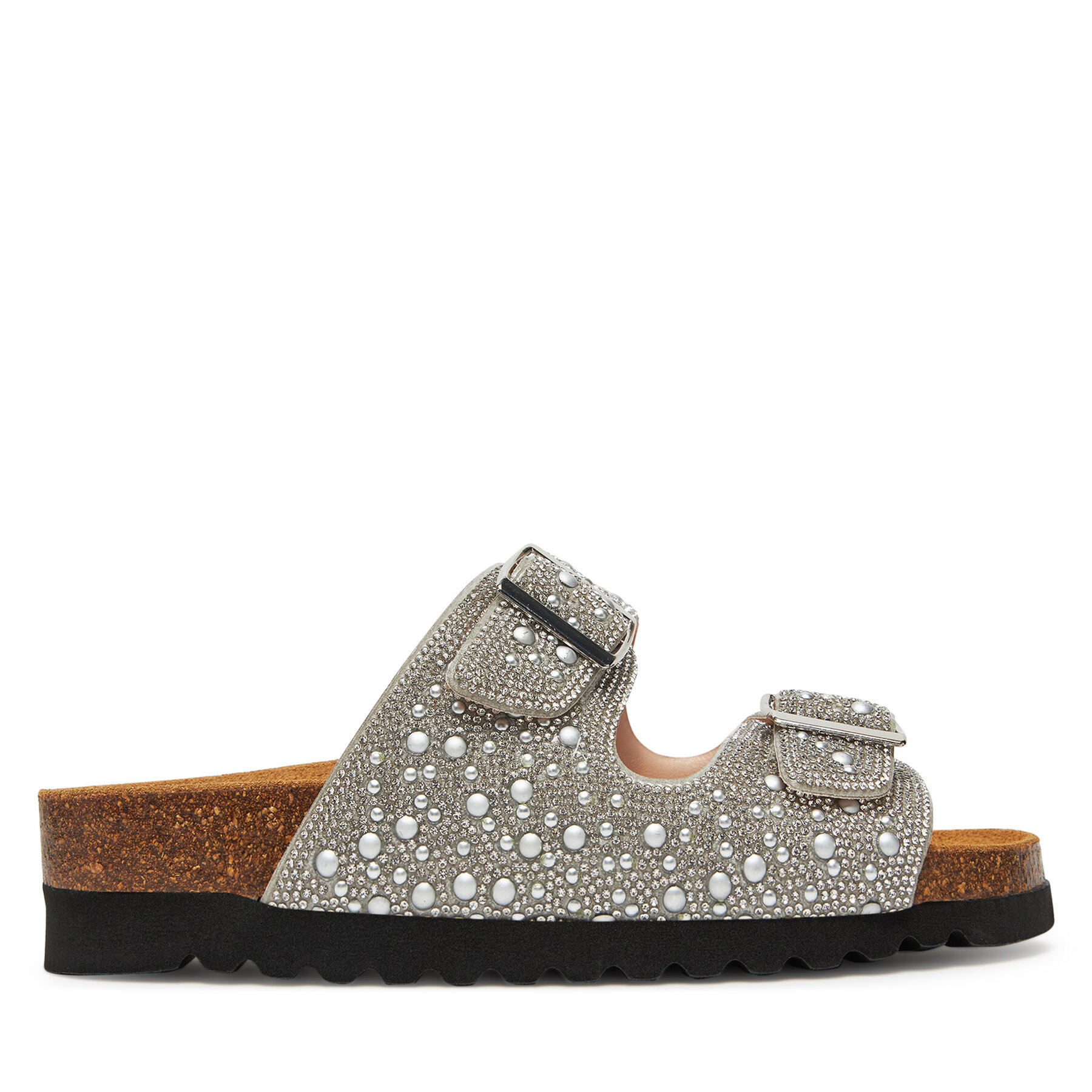 Grünland Παντόφλες Grünland Hola CB0758 Ασημί