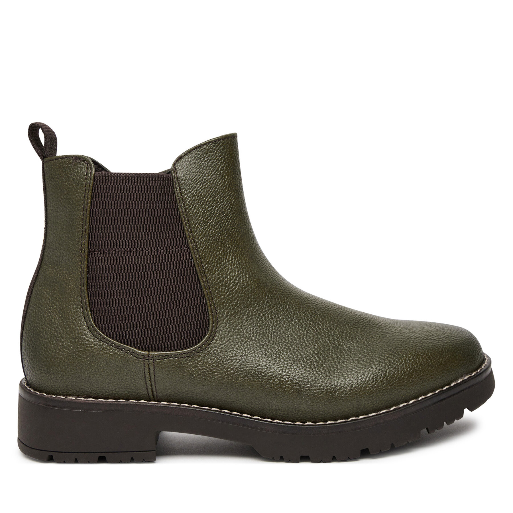 Damen Stiefeletten Jana, Schuhgröße 37, Grün, 8-25465-43