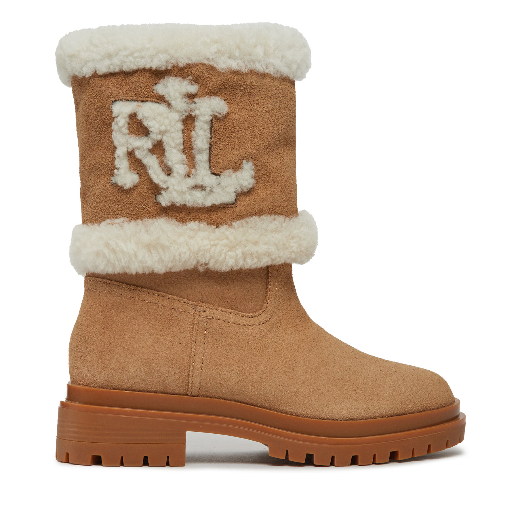 Bokacsizma LAUREN RALPH LAUREN 802915440001 Barna