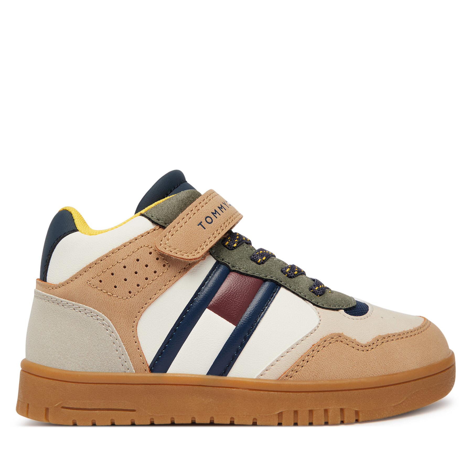 Tenisice Tommy Hilfiger High Top Lace-Up/Velcro Sneaker T1X9-35229-1269 S Šarena