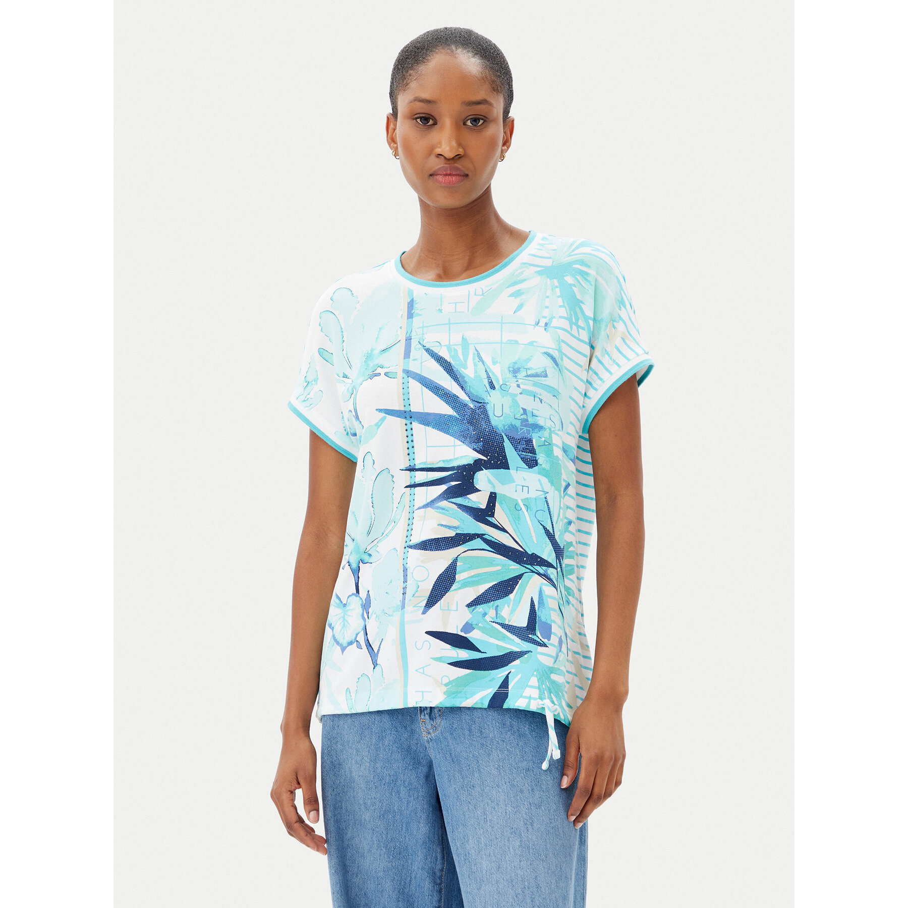 Olsen Olsen T-Shirt 11105047 Μπλε Regular Fit