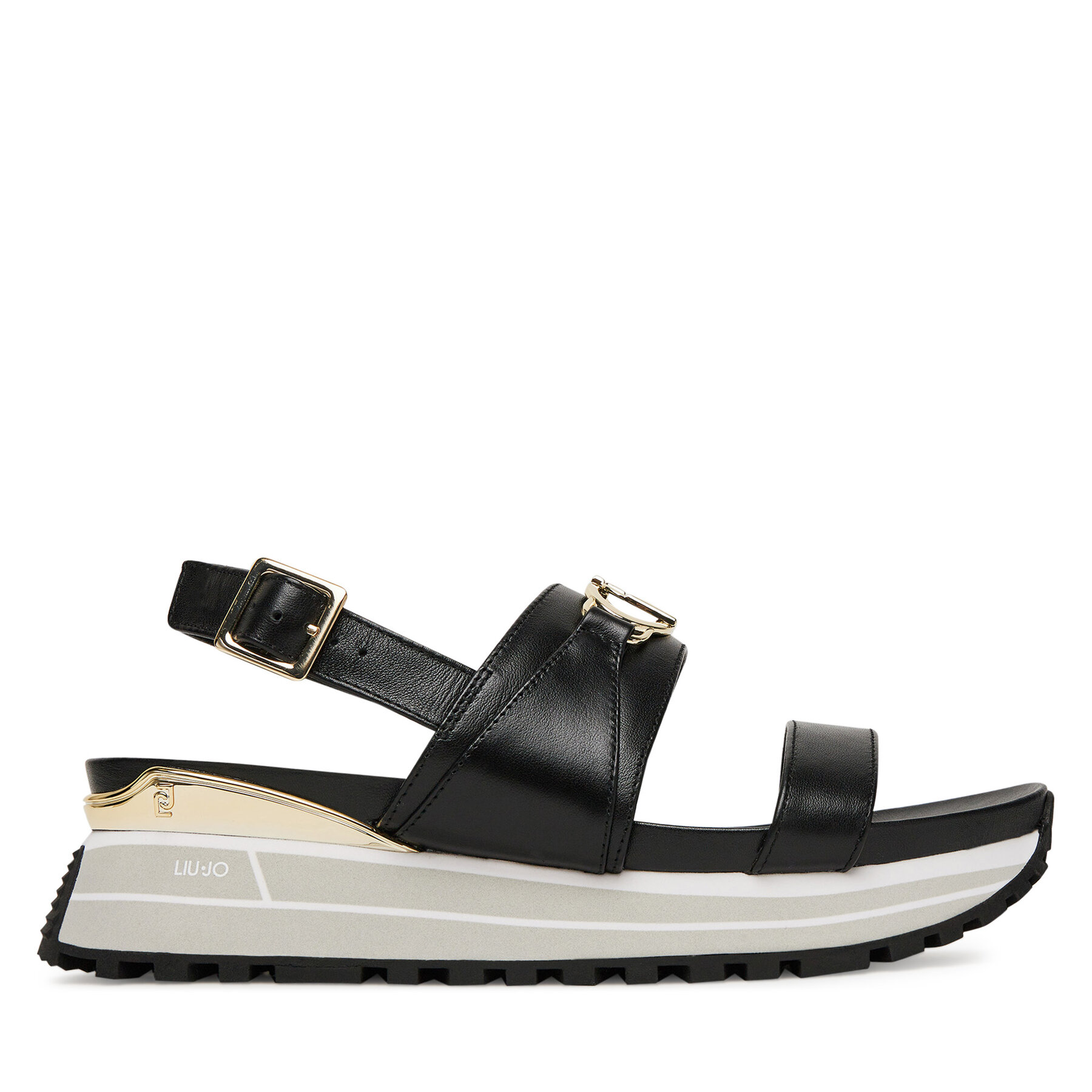  Szandál Liu Jo Maxi Wonder Sandal 30 BA5081 P0102 Fekete akciós termékkép 1