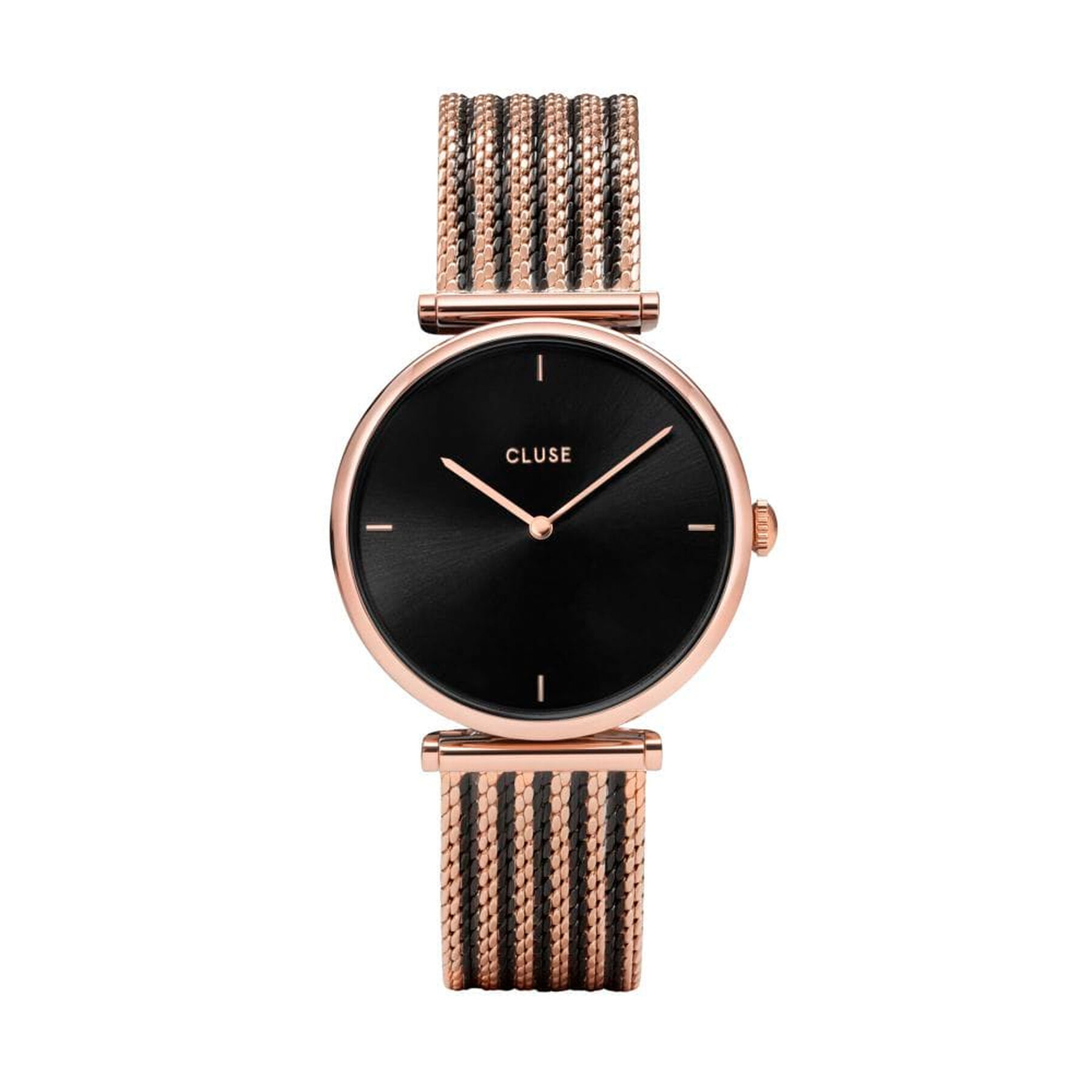 

Годинник Cluse Triomphe CW0101208005 Rose Gold/Black, Чорний