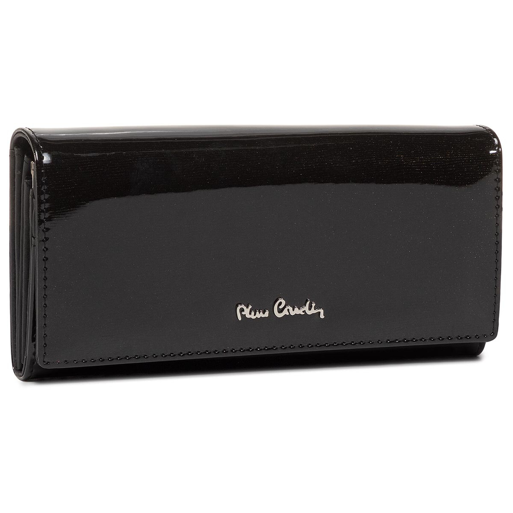 Pierre Cardin Μεγάλο Πορτοφόλι Γυναικείο Pierre Cardin 05 LINE 100 Μαύρο