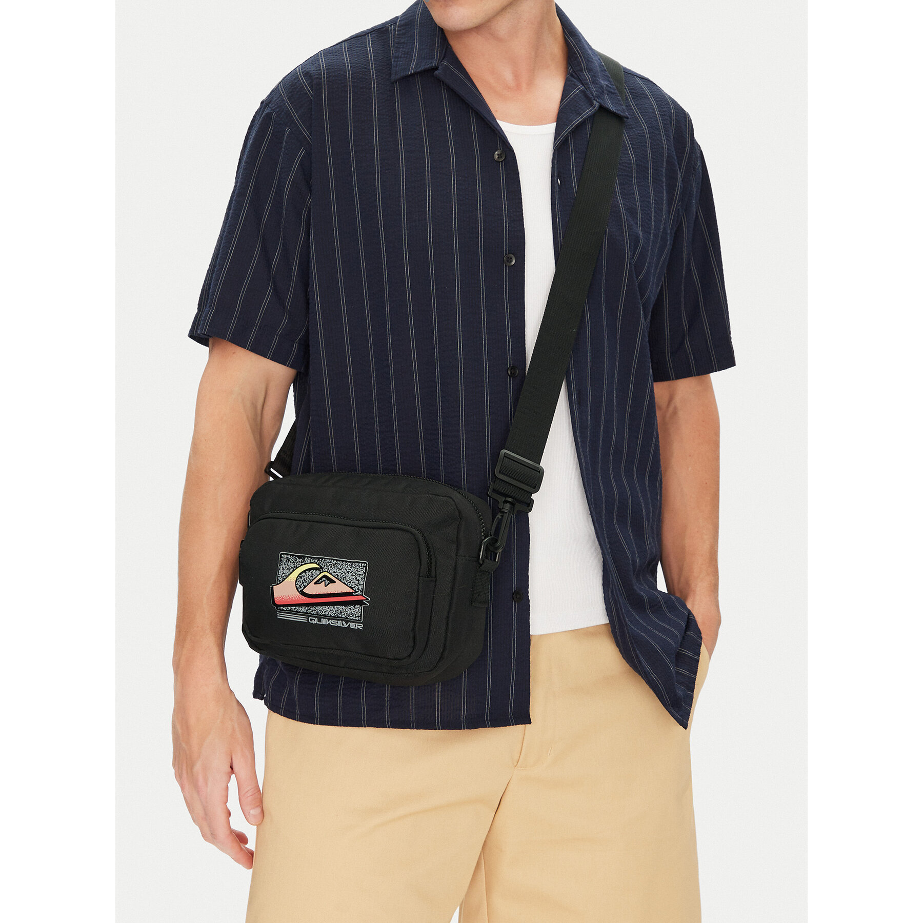 Geantă crossover Quiksilver QUIC-M-004-07 Negru