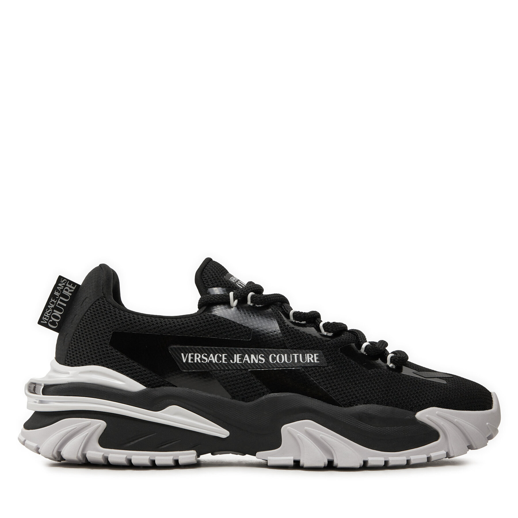 Herren Sneakers Versace Jeans Couture, Schuhgröße 44, Schwarz, New Trail Trek 77YA3SI8