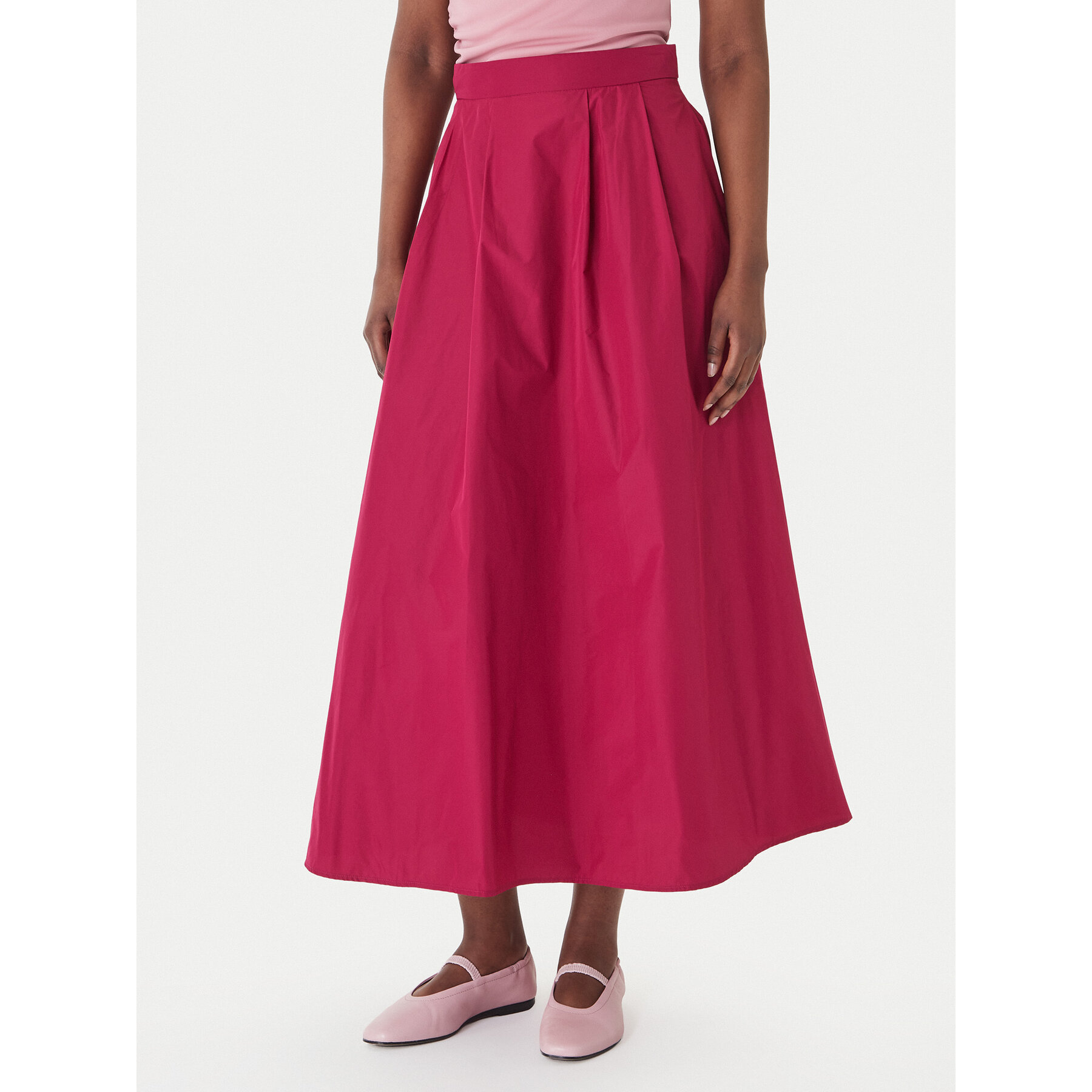 Marella Trapezförmiger Rock Emme by Marella Eburnea 2615101032 Rosa Regular Fit