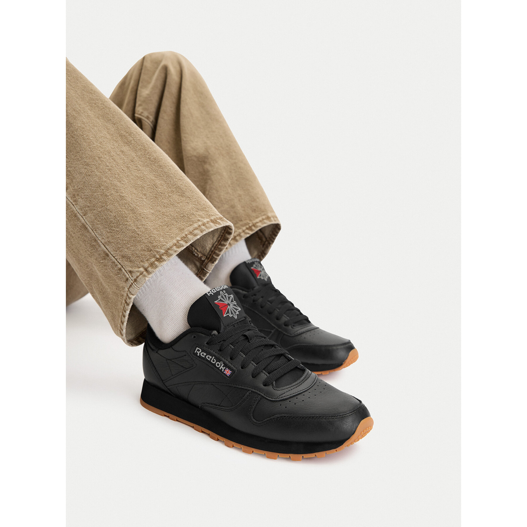 Sneakers Reebok EO-CLASSIC LEATHER 100008493 Negru