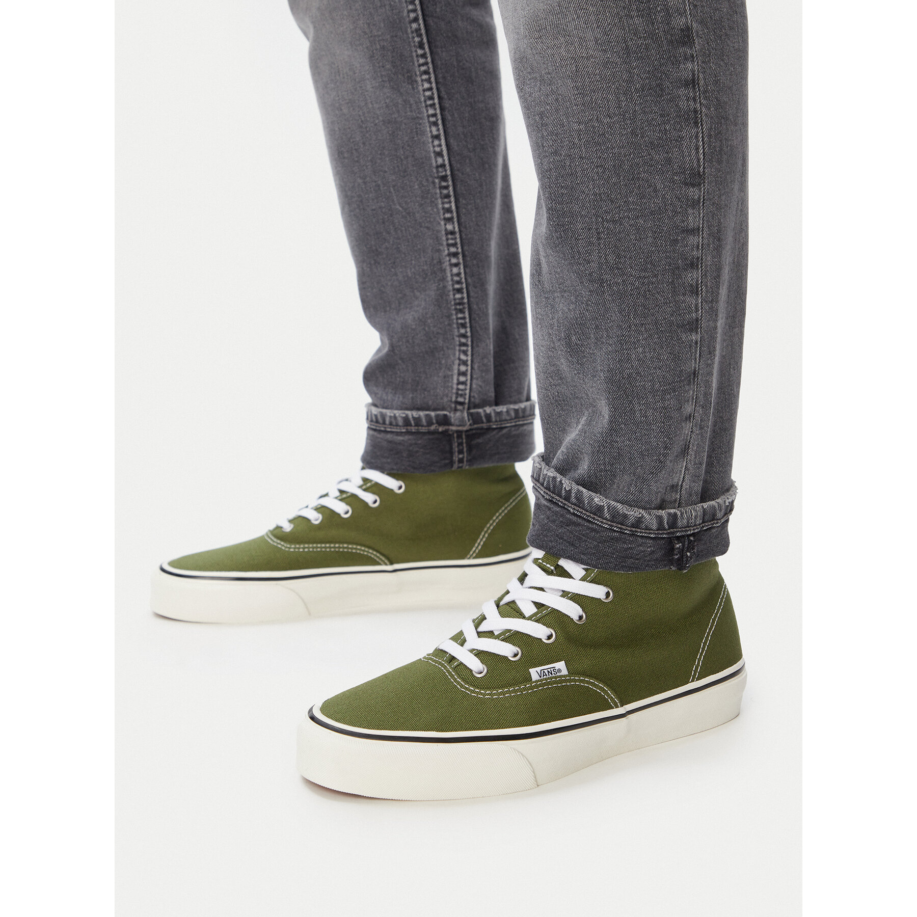 Superge Vans Authentic Hi 2.0 VN000E8HGRK1 Zelena