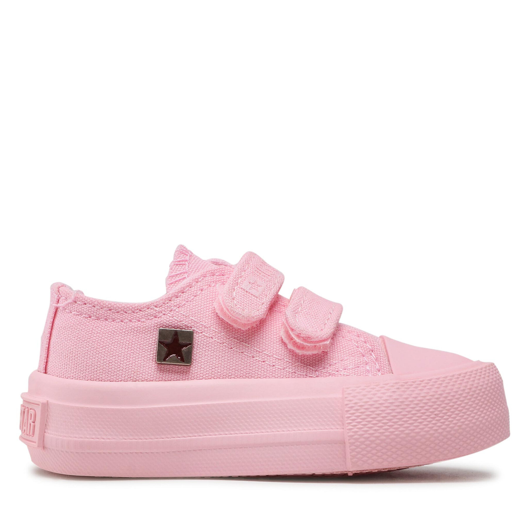 Big Star Shoes Dievča Plátenky, Rozmer: 18, Ružová, JJ374040