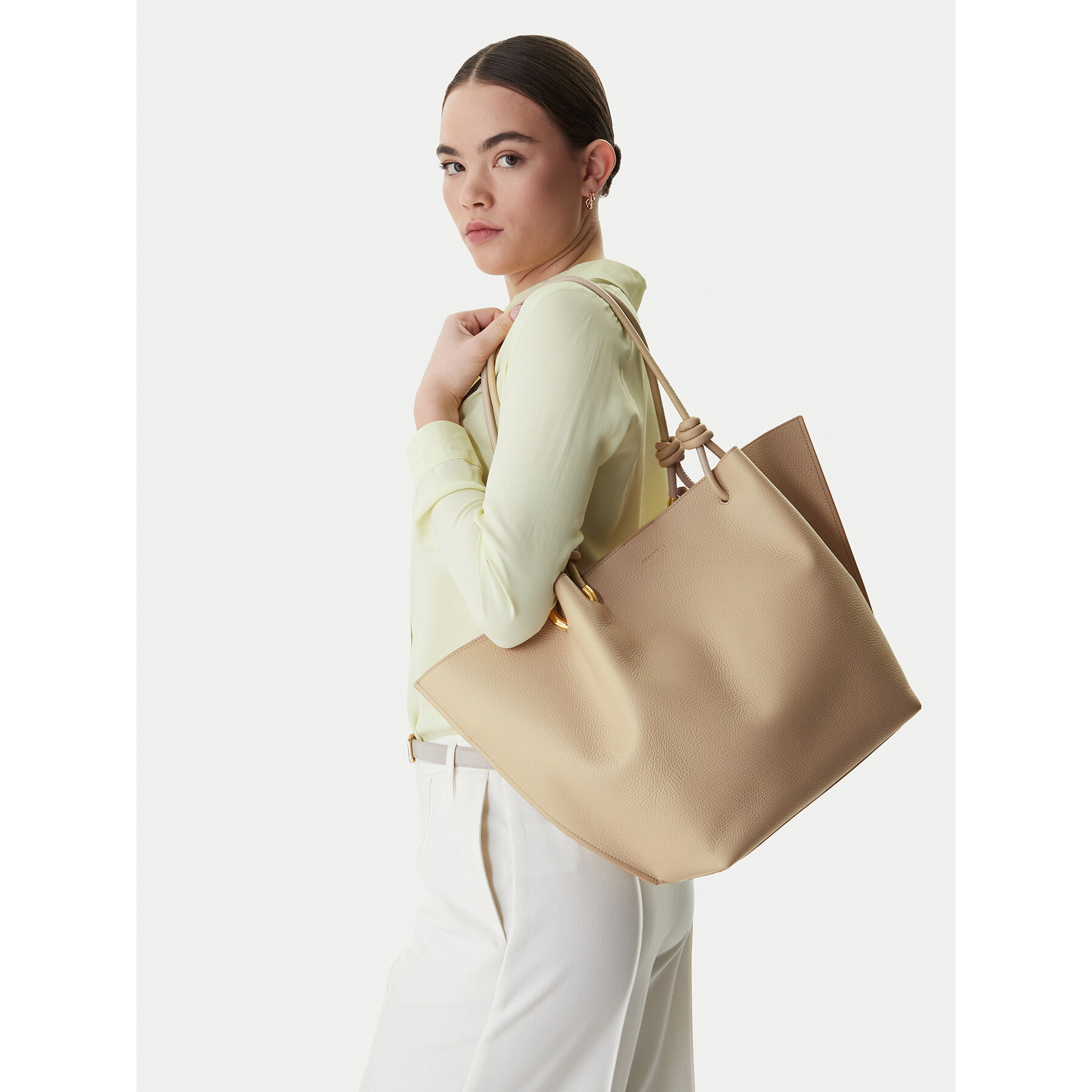 Geantă Coccinelle U07 Coccinelleefinn E1 U07 11 01 01 Bej