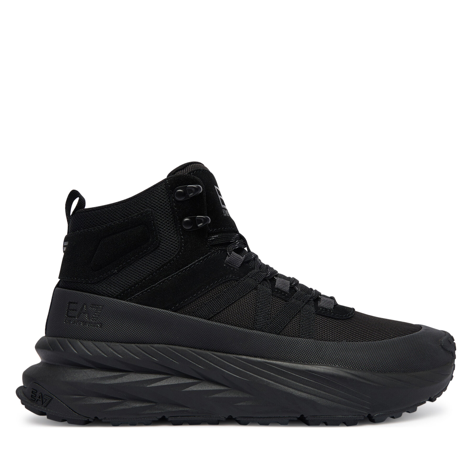 Sneakersy EA7 Emporio Armani Stivale 7X000299 AF18450 MZ042 Čierna