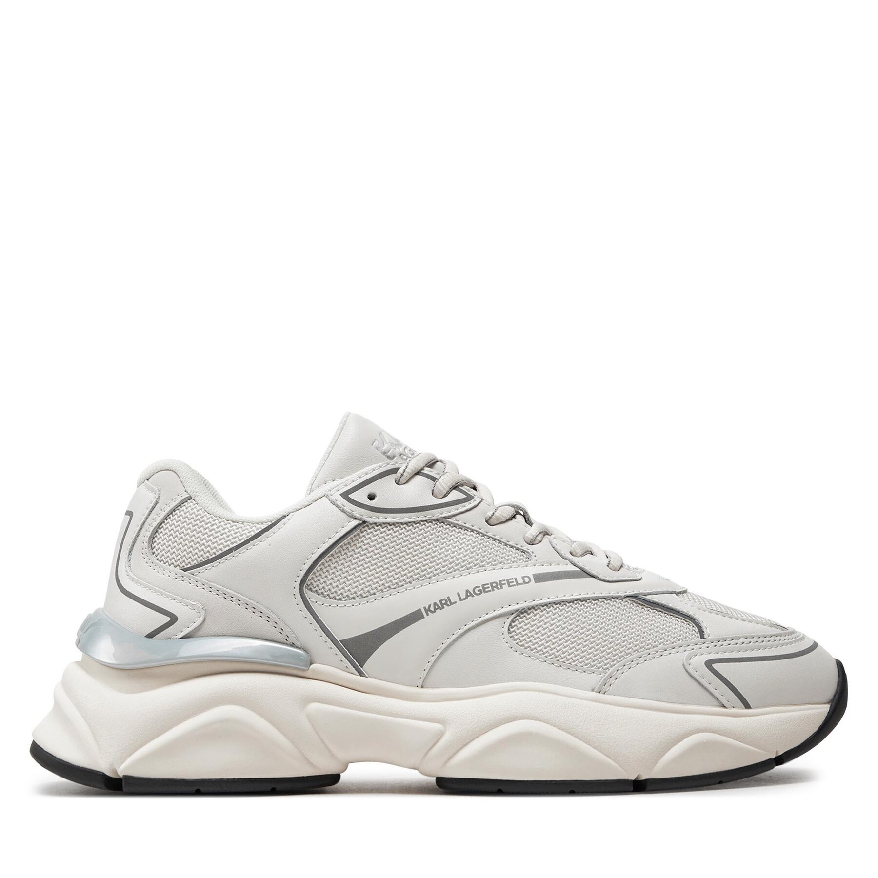 Sneakersy KARL LAGERFELD KL56524 Biela