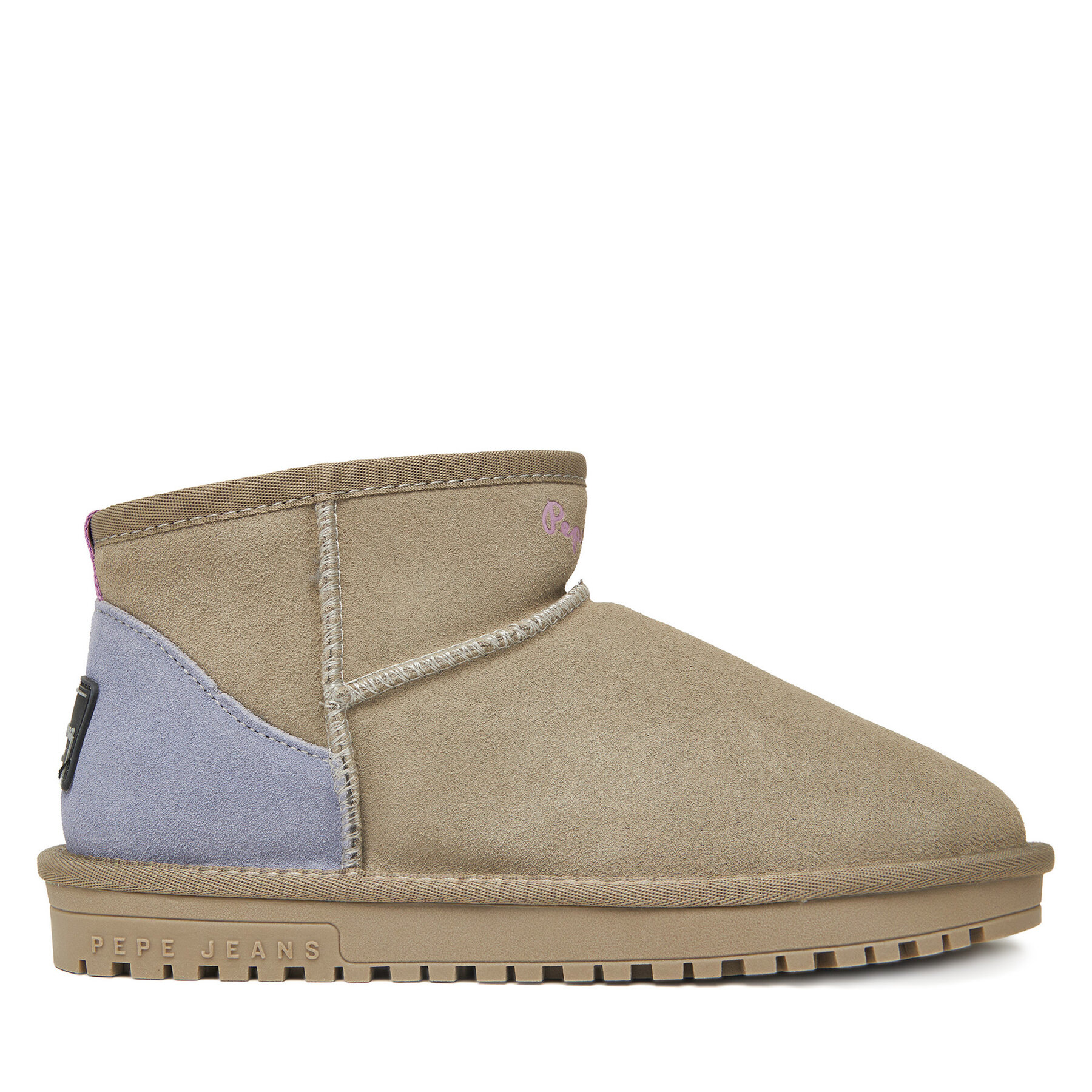 Sněhule Pepe Jeans Diss Half G PGS500007 Šedá