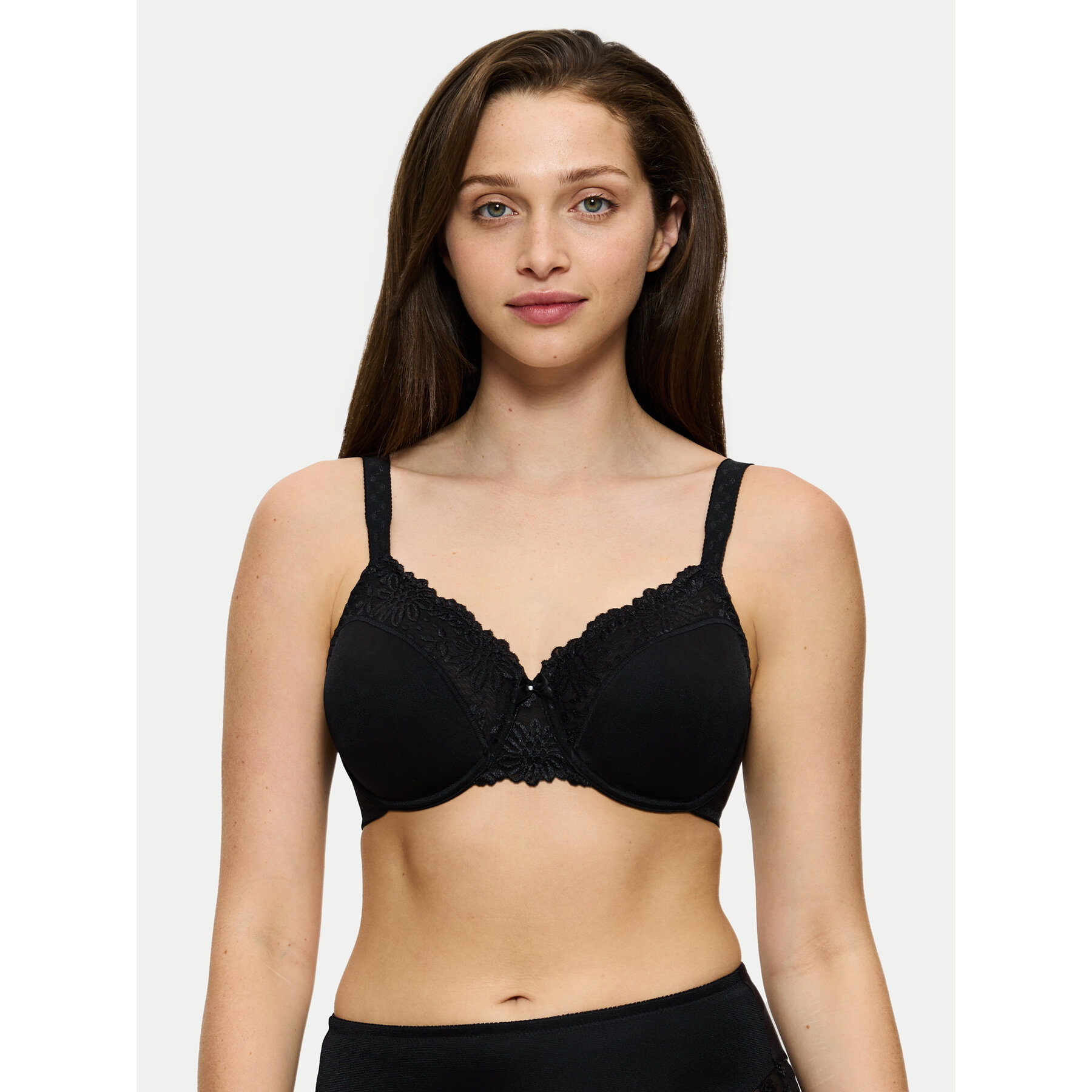Triumph Σουτιέν με μπανέλα Ladyform Soft 10166306 Μαύρο